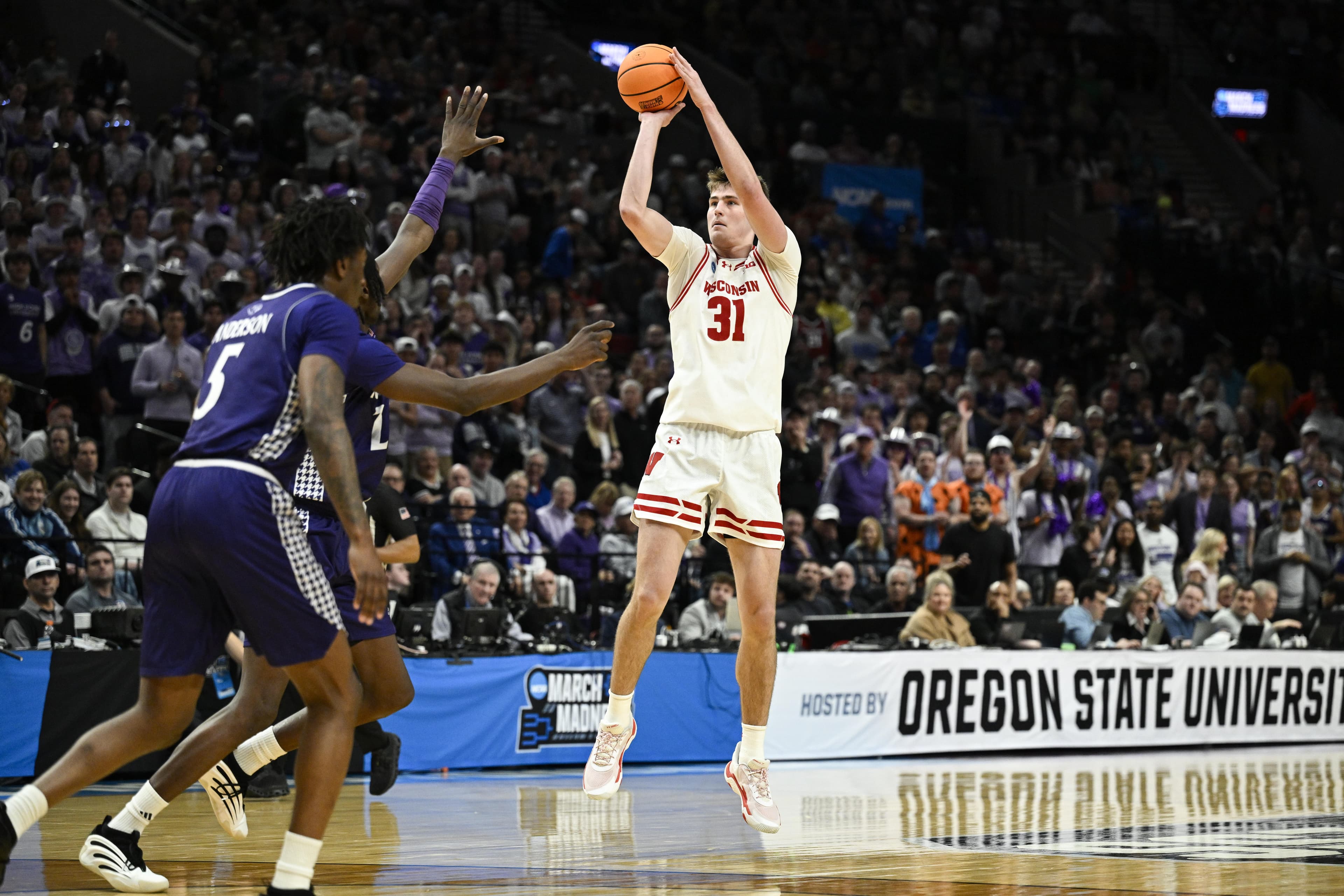 Do the Badgers have their starting five set for the 2026-27 season?