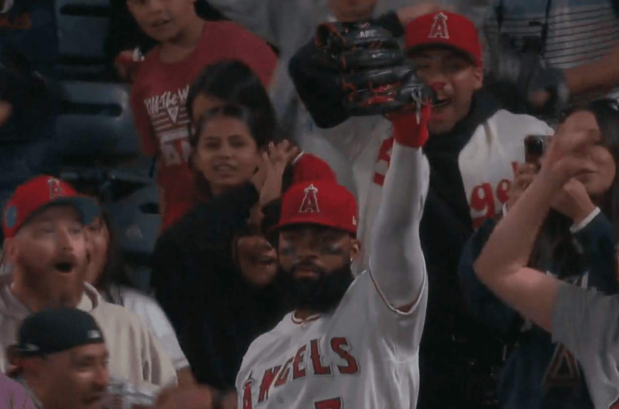 Jo Adell turned in the best defensive game in MLB history