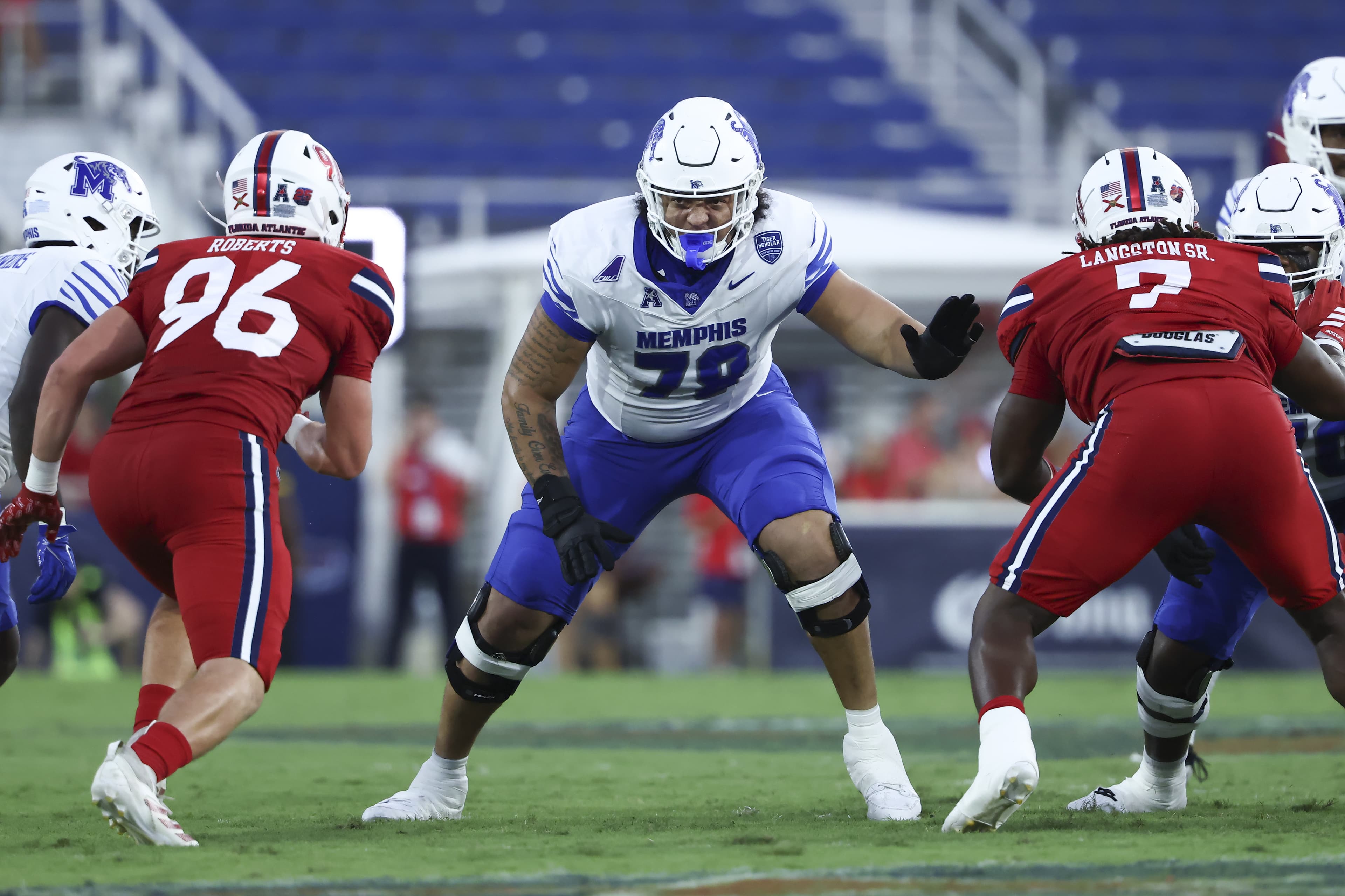 Chargers select Memphis OT Travis Burke with the 117th pick
