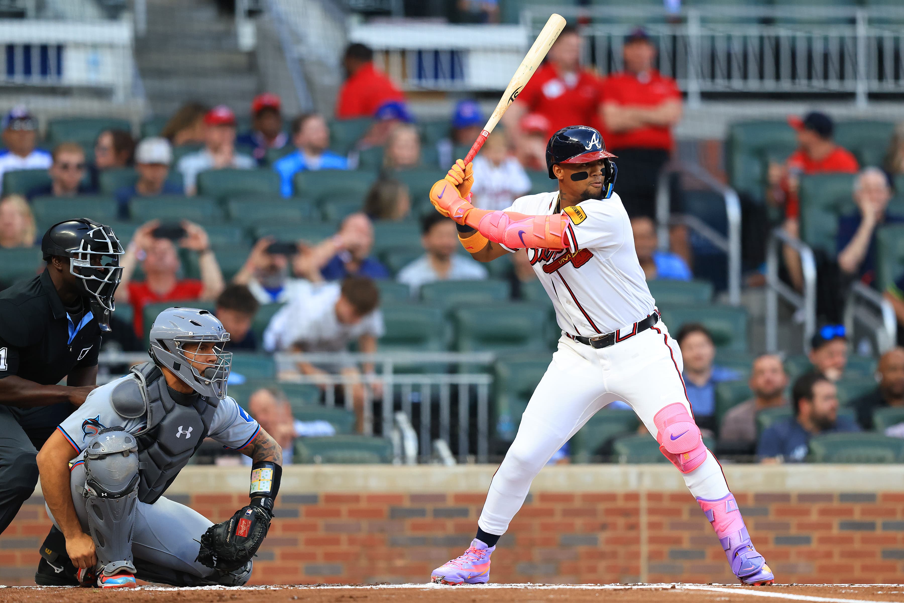 Ronald Acuña Jr. back in there, Eli White also returns for Game 2 in DC