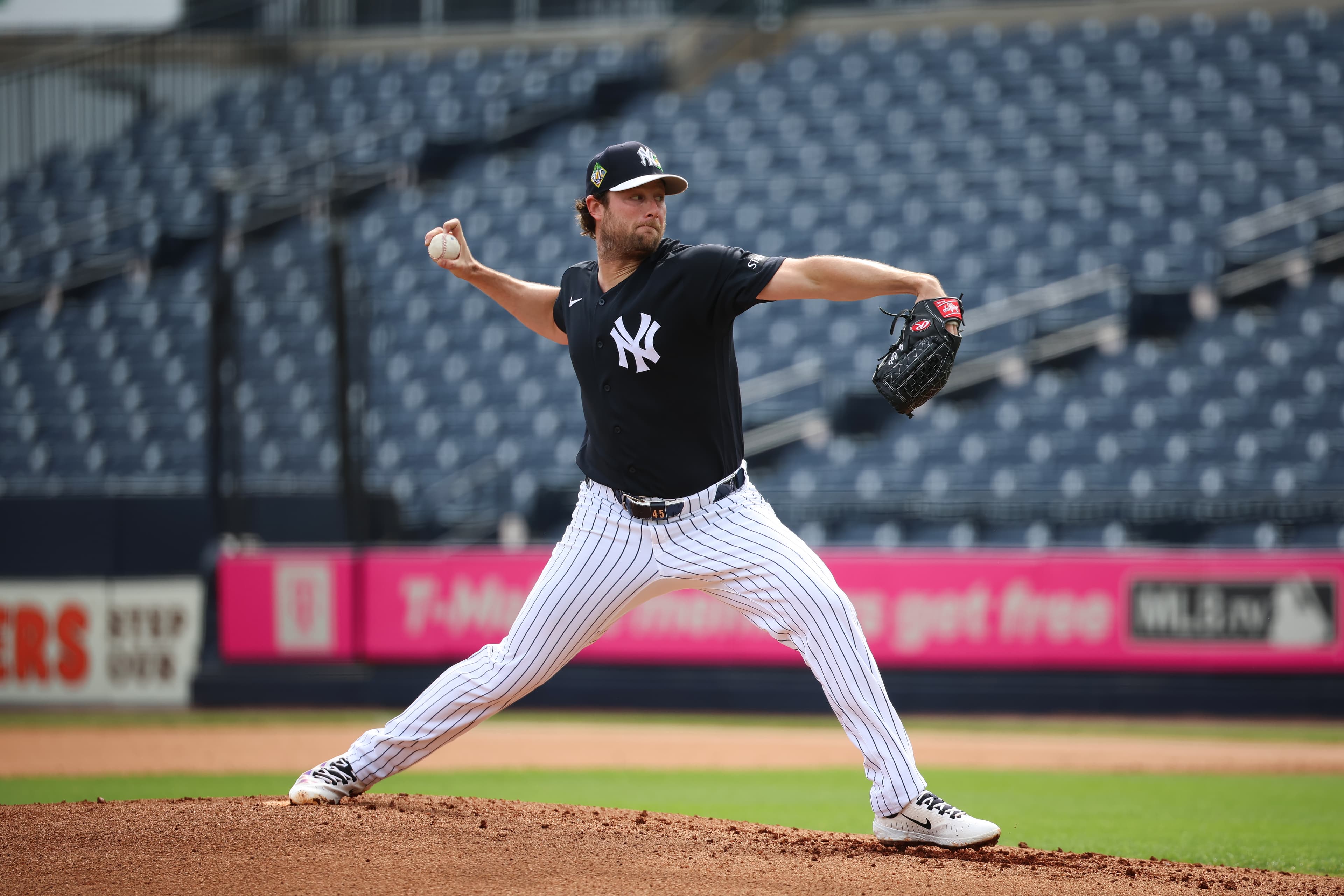 New Headline: Gerrit Cole Strikes Out to Set Up Perfect Seventh-Inning Streak