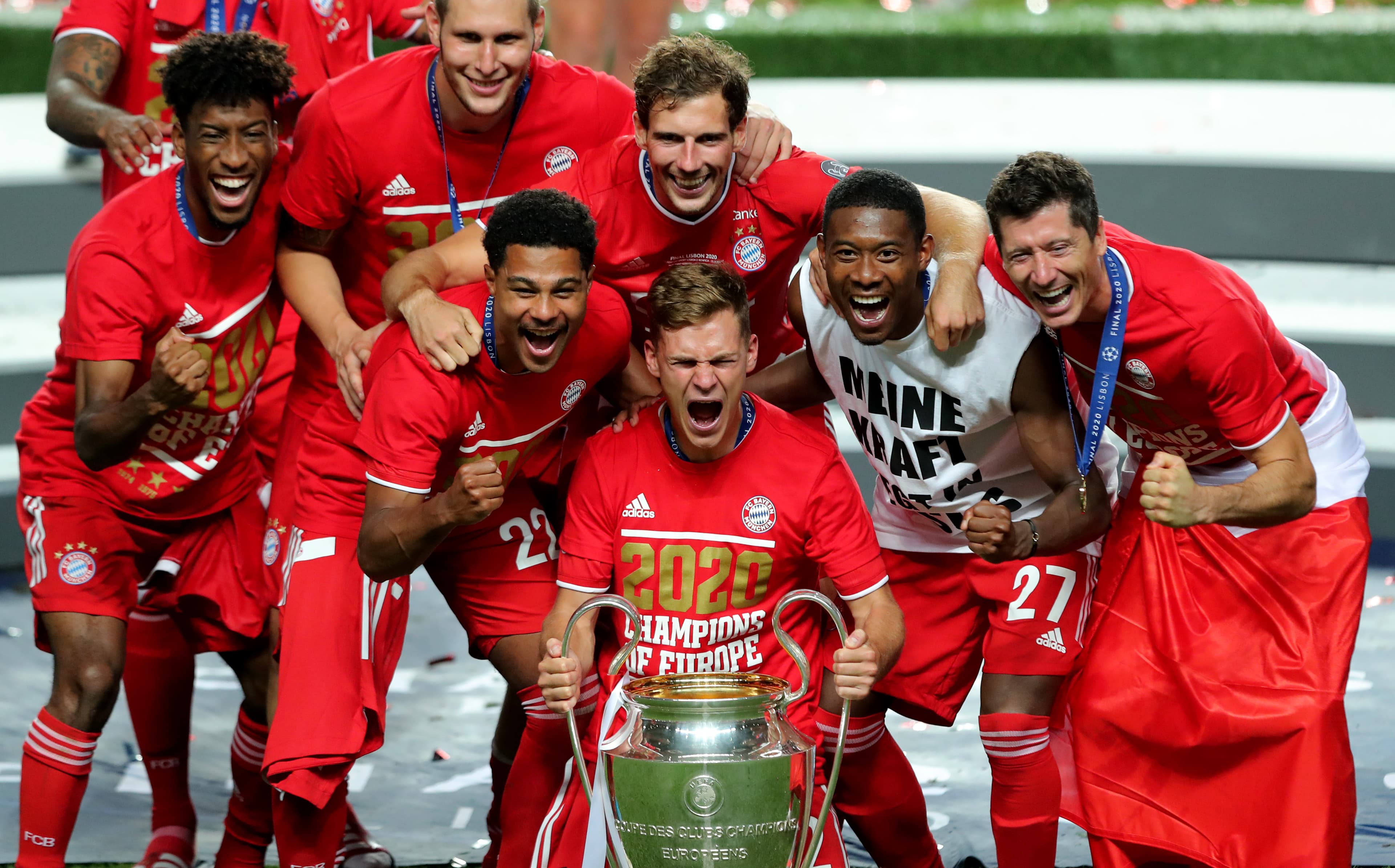 Bayern Munich stars Joshua Kimmich, Serge Gnabry remember Champions League glory