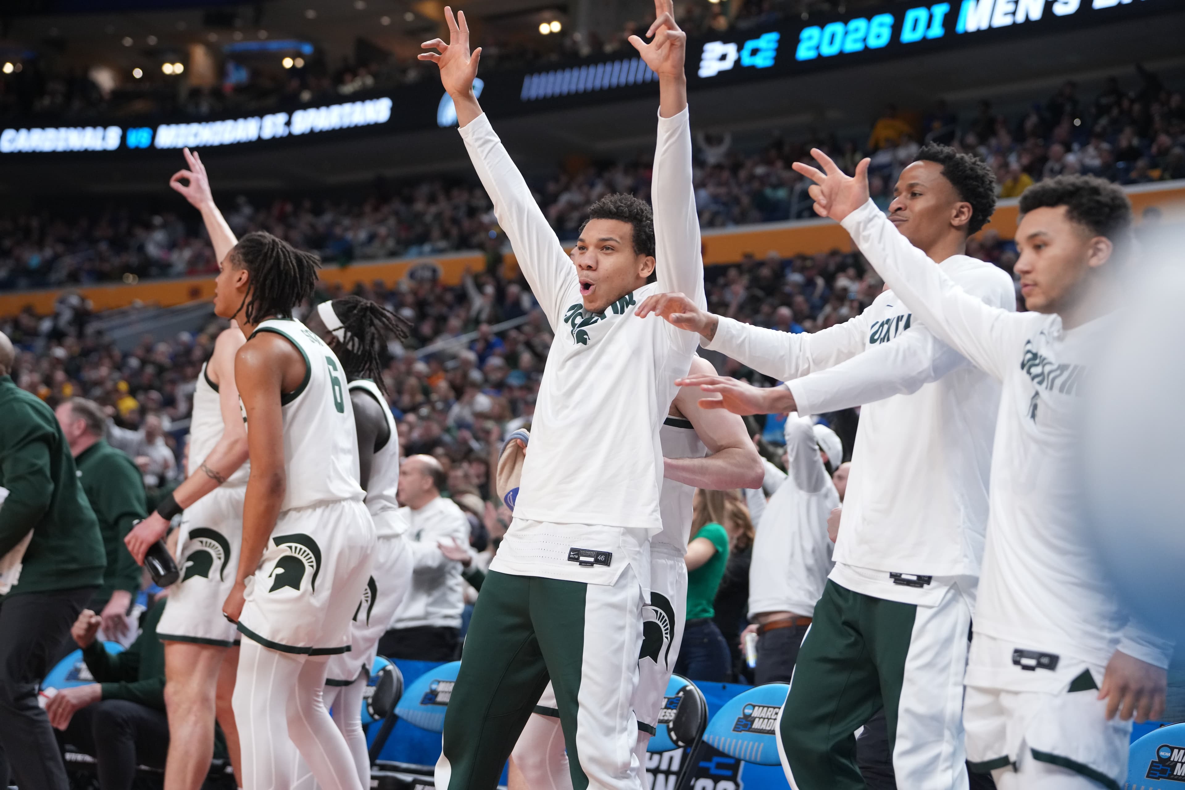 Michigan State Spartans fan survey on upcoming NCAA Tournament games