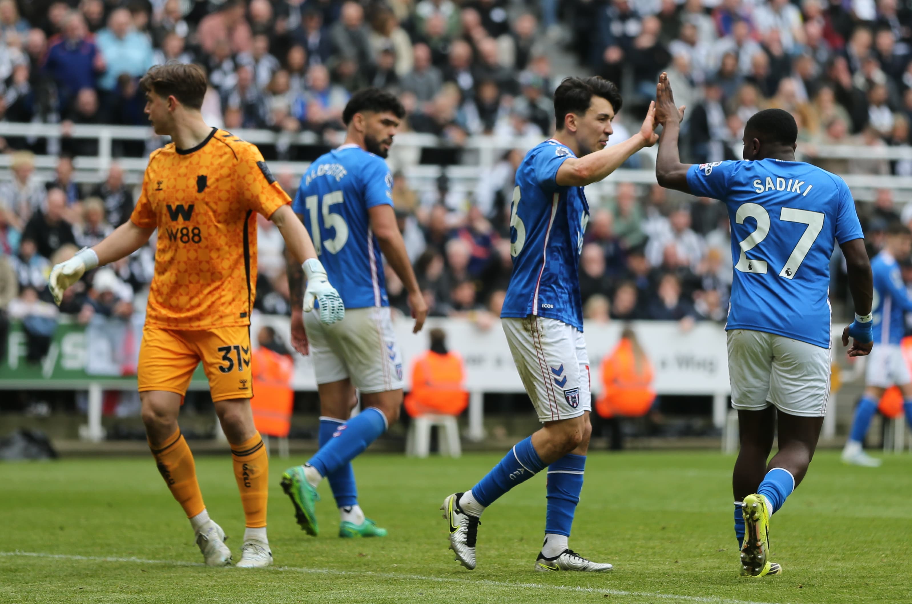 Rallying The Lads For The Final Push!