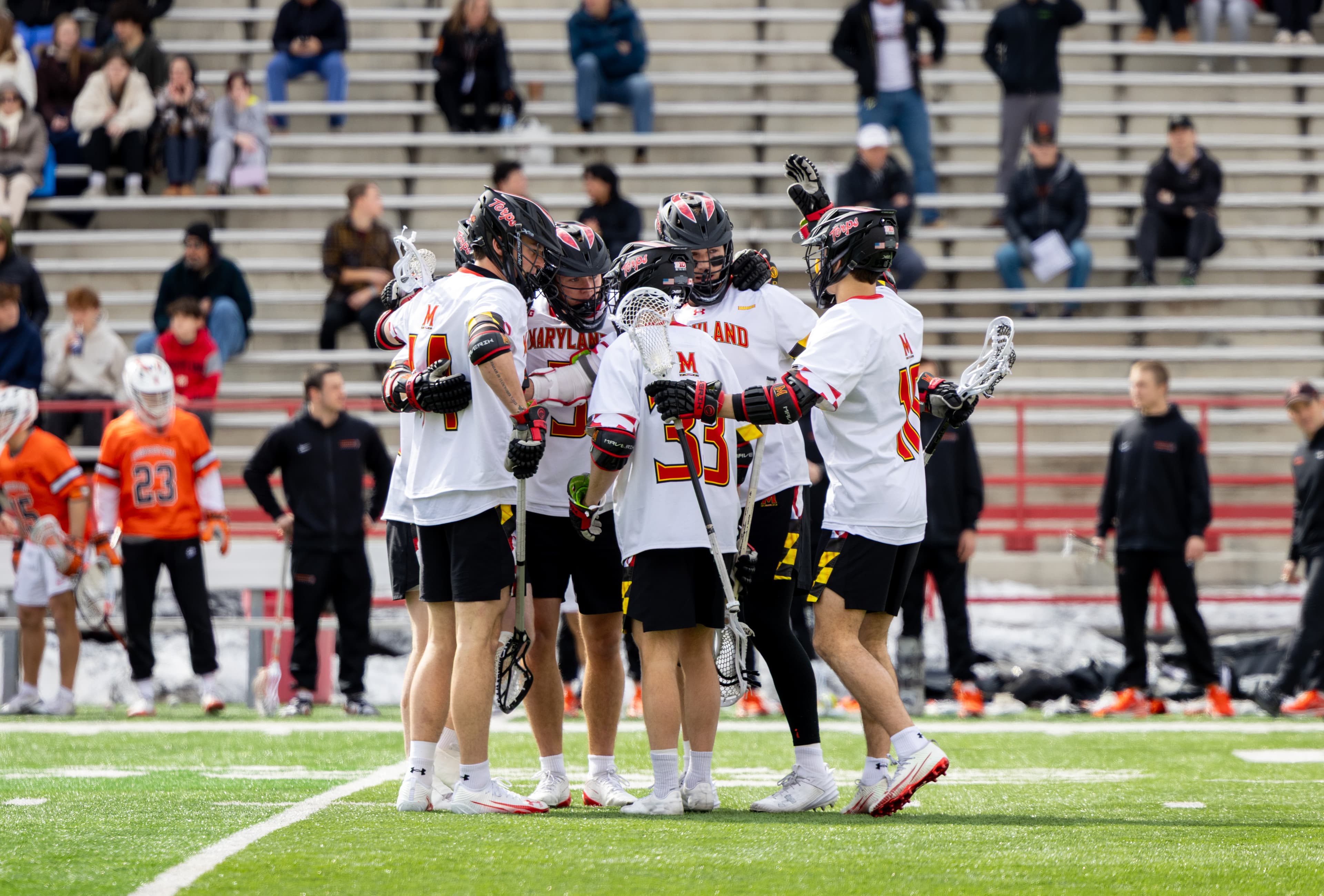 No. 8 Maryland men’s lacrosse cruises past Rutgers, 12-2, earns seventh Big Ten title