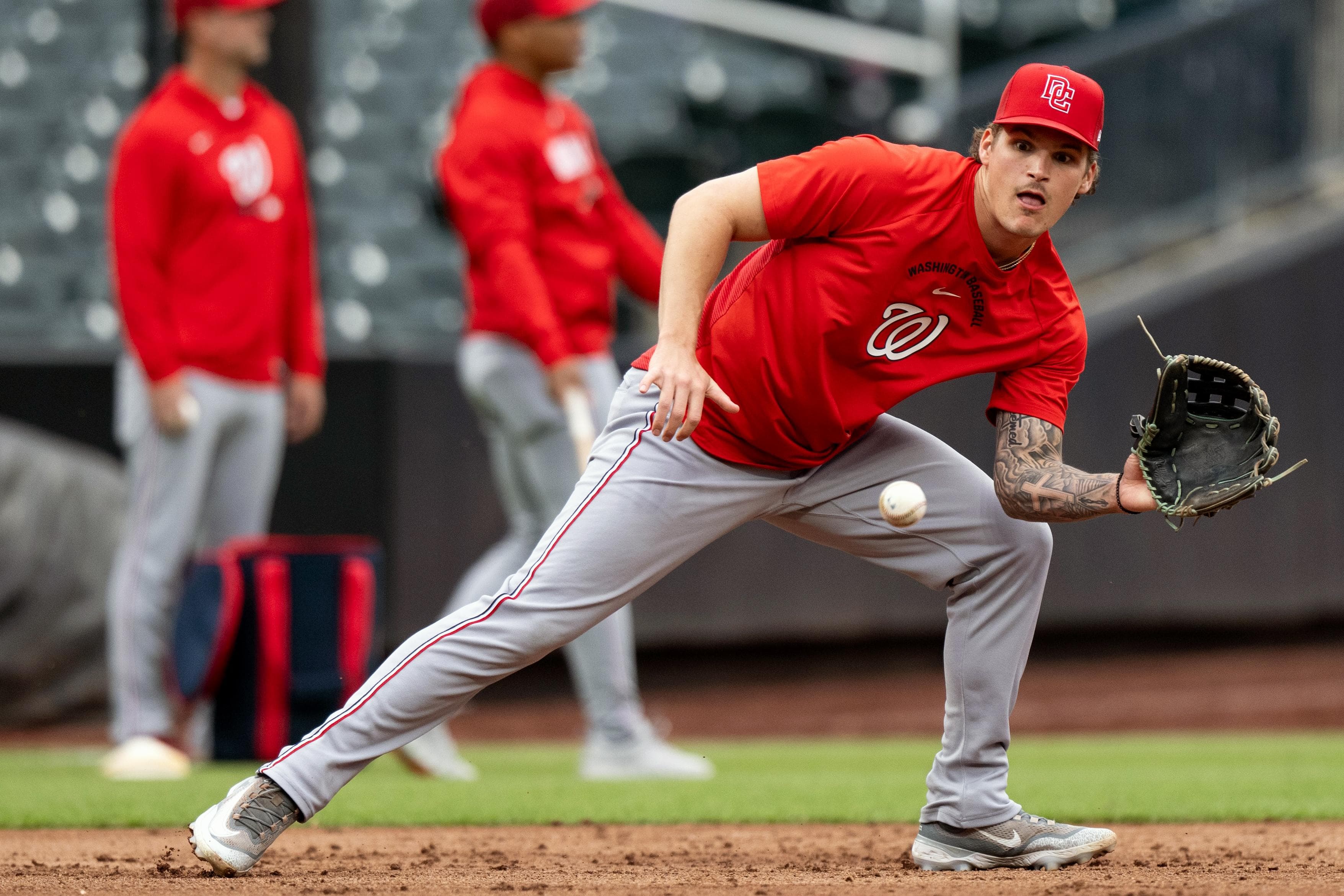 Blake Butera is not impressed with the Washington Nationals defense