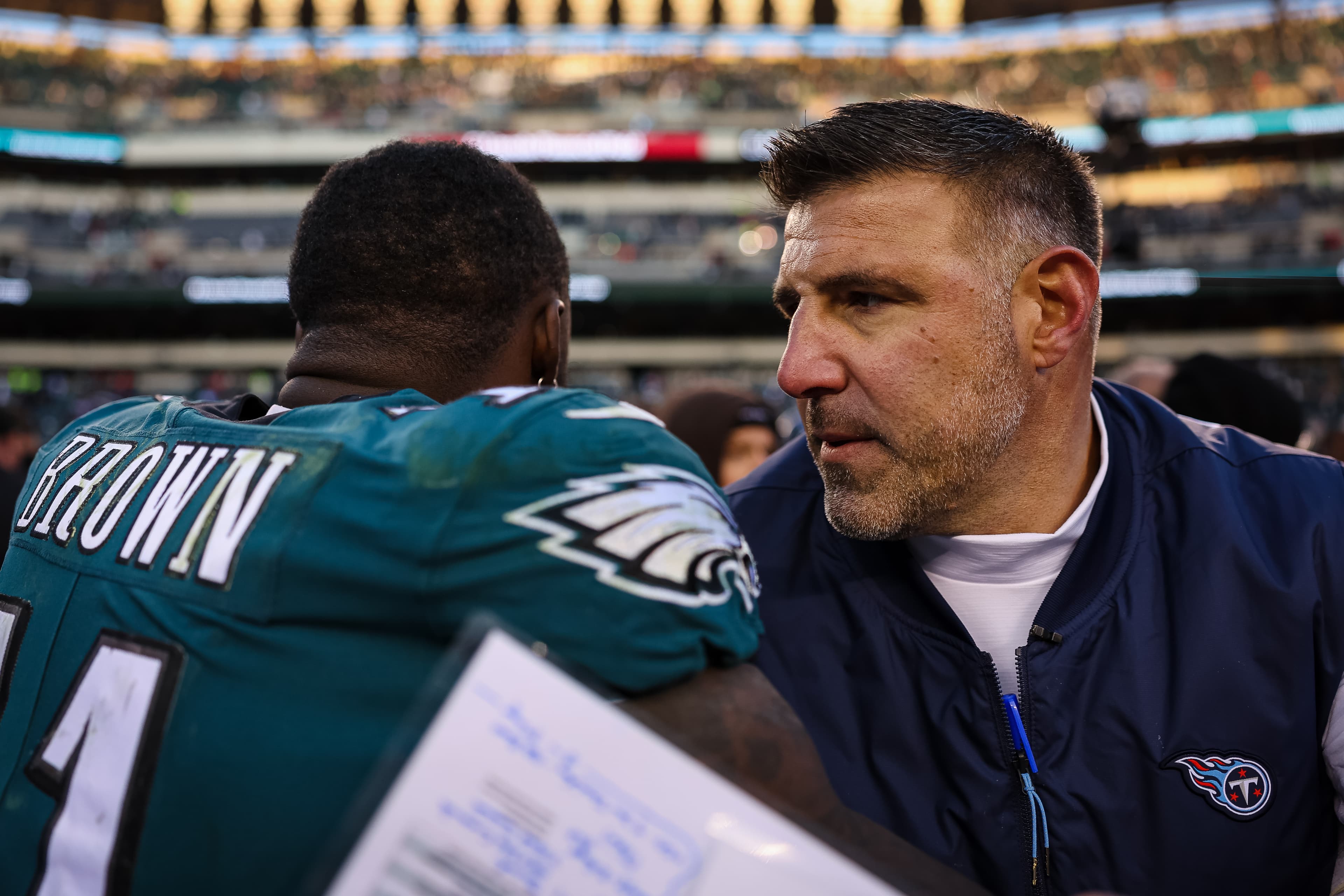 Mike Vrabel focused on NFL Draft, not Patriots trade rumors