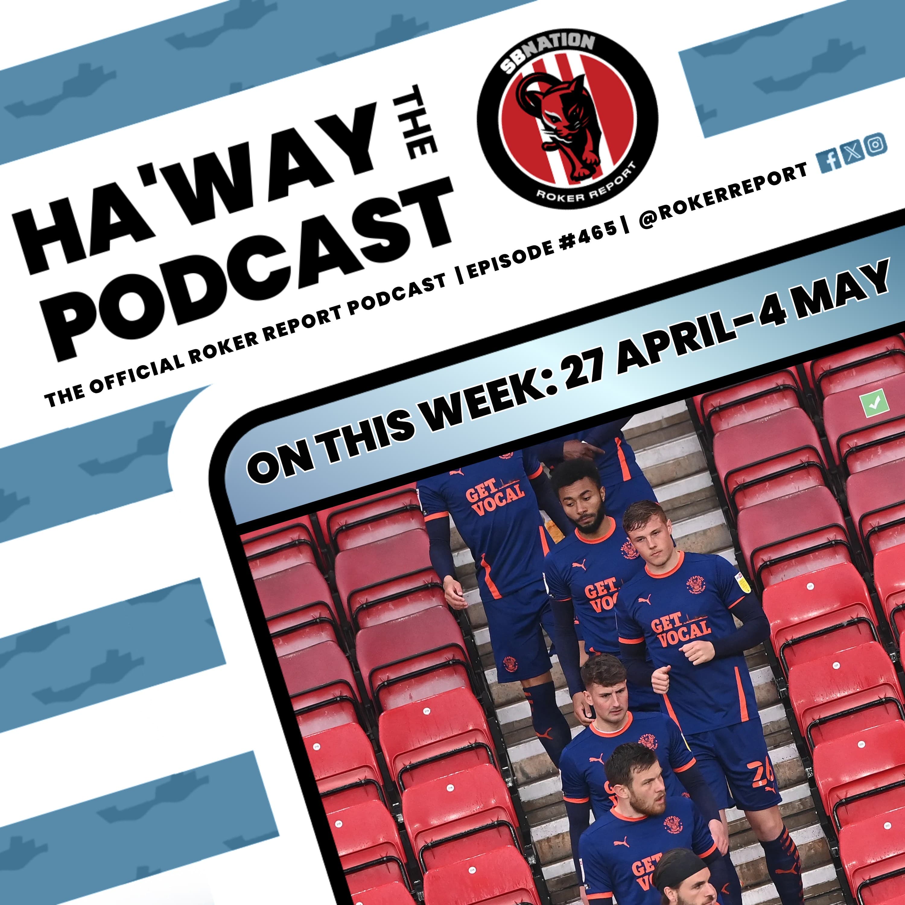 Haway The Podcast | On This Week | 27 April – 4 May | European Footy | Blackpool Woes
