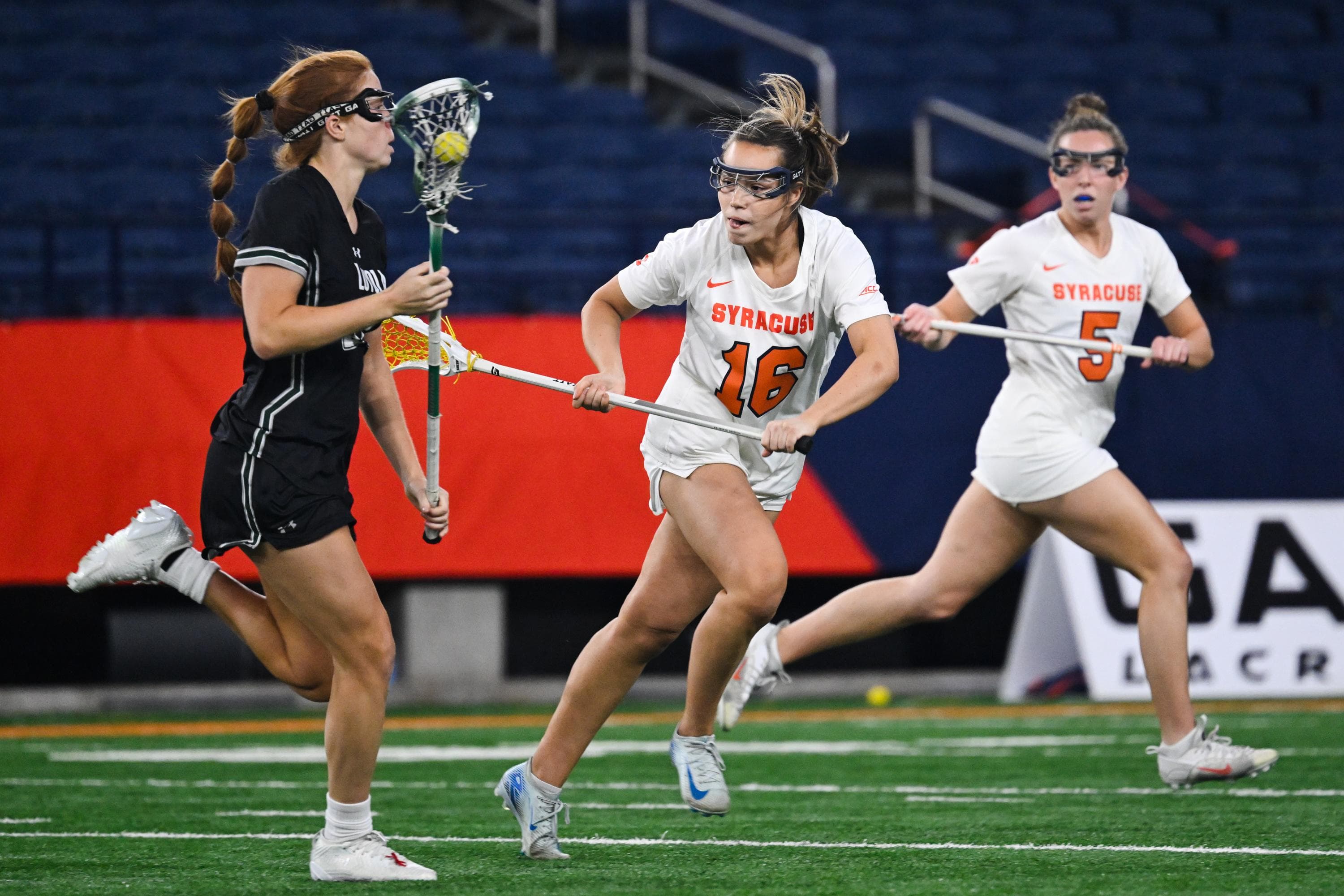 Syracuse women’s lacrosse: Orange grind out win over Loyola, 8-6, to advance to NCAA Second Round