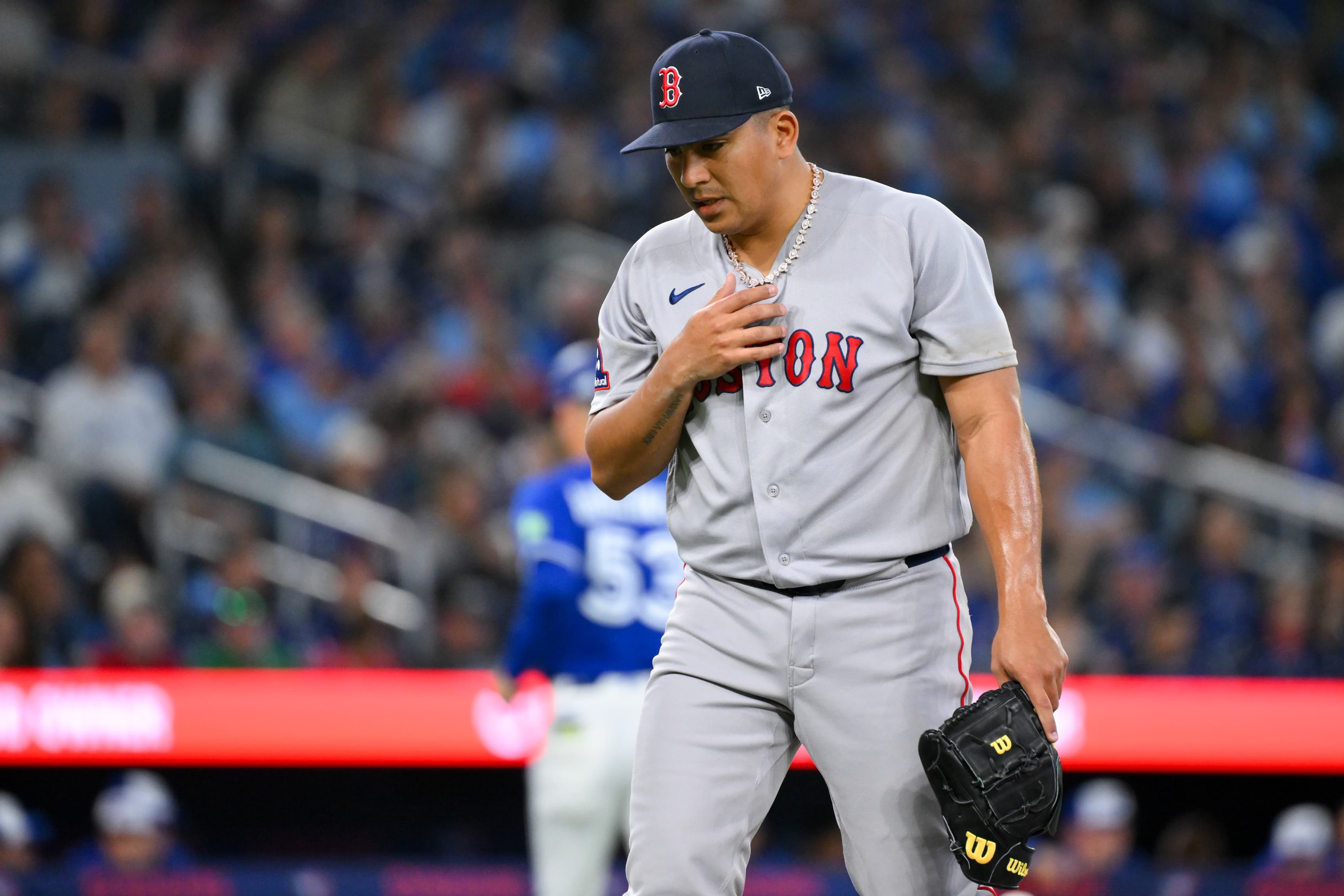 Did you like seeing Ranger Suarez in the eighth inning for the Red Sox last night?
