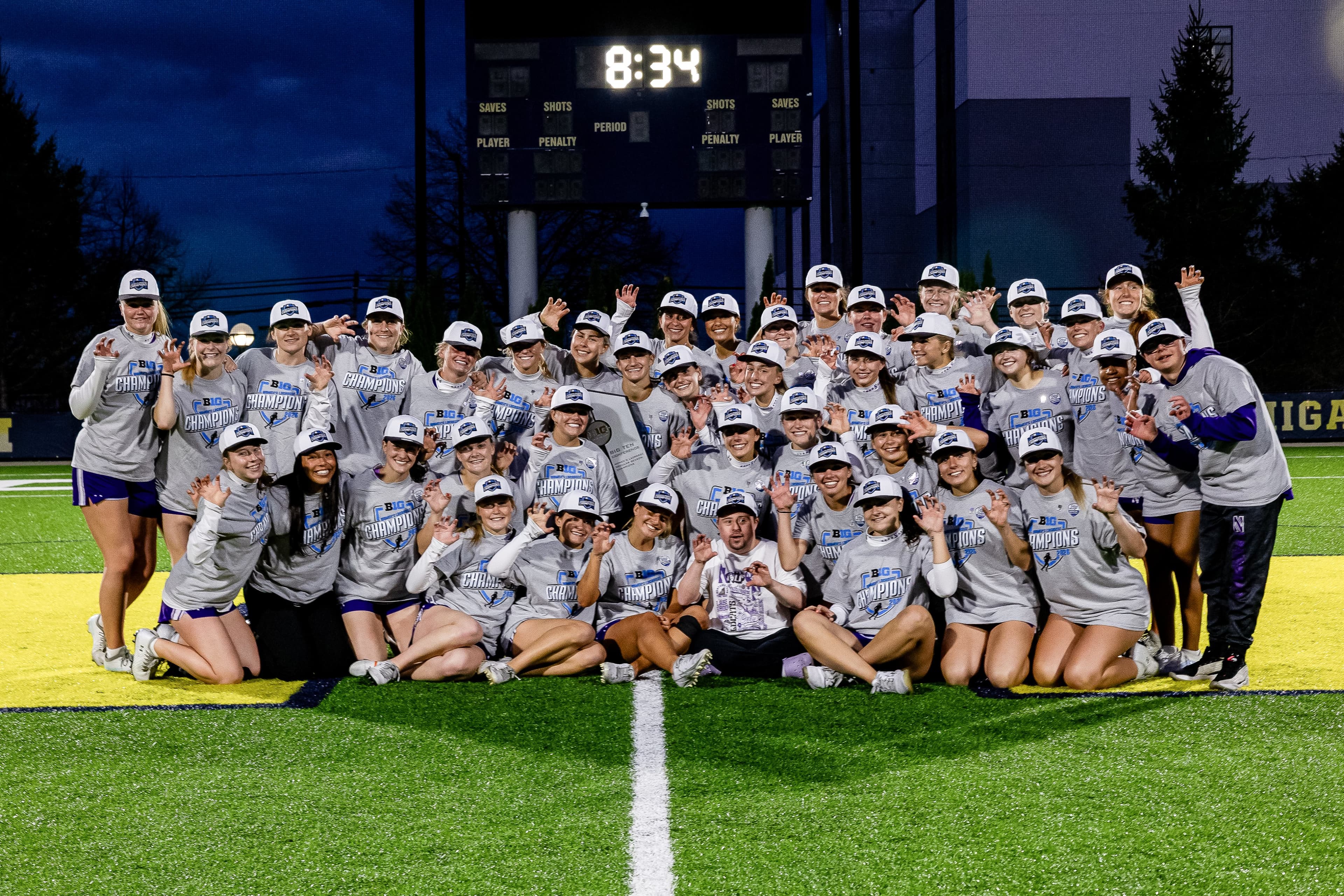 The Road Through Ann Arbor: No. 2 Northwestern lacrosse’s path to a Big Ten Tournament four-peat