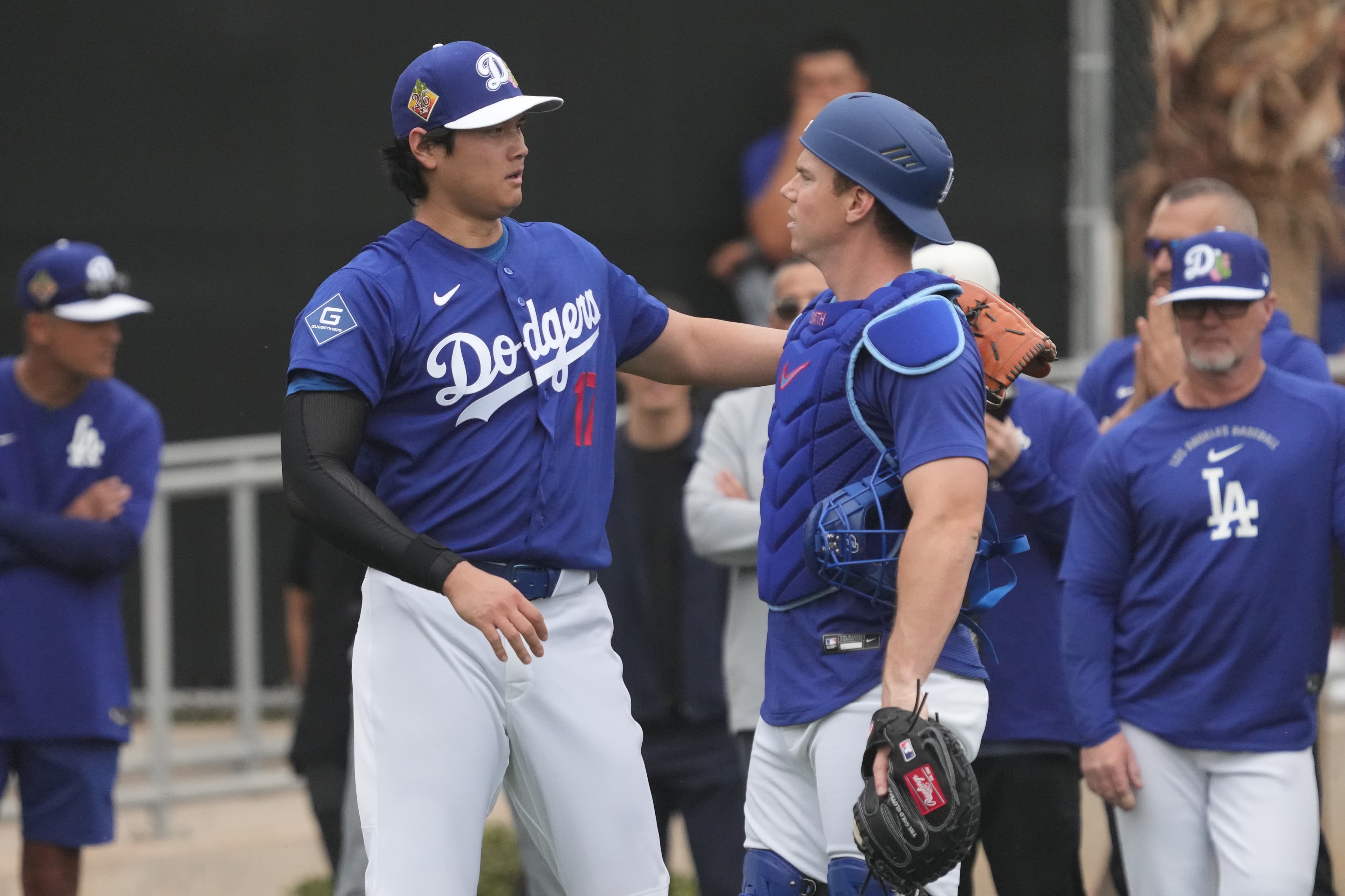 Dodgers vs. Padres spring training game roster