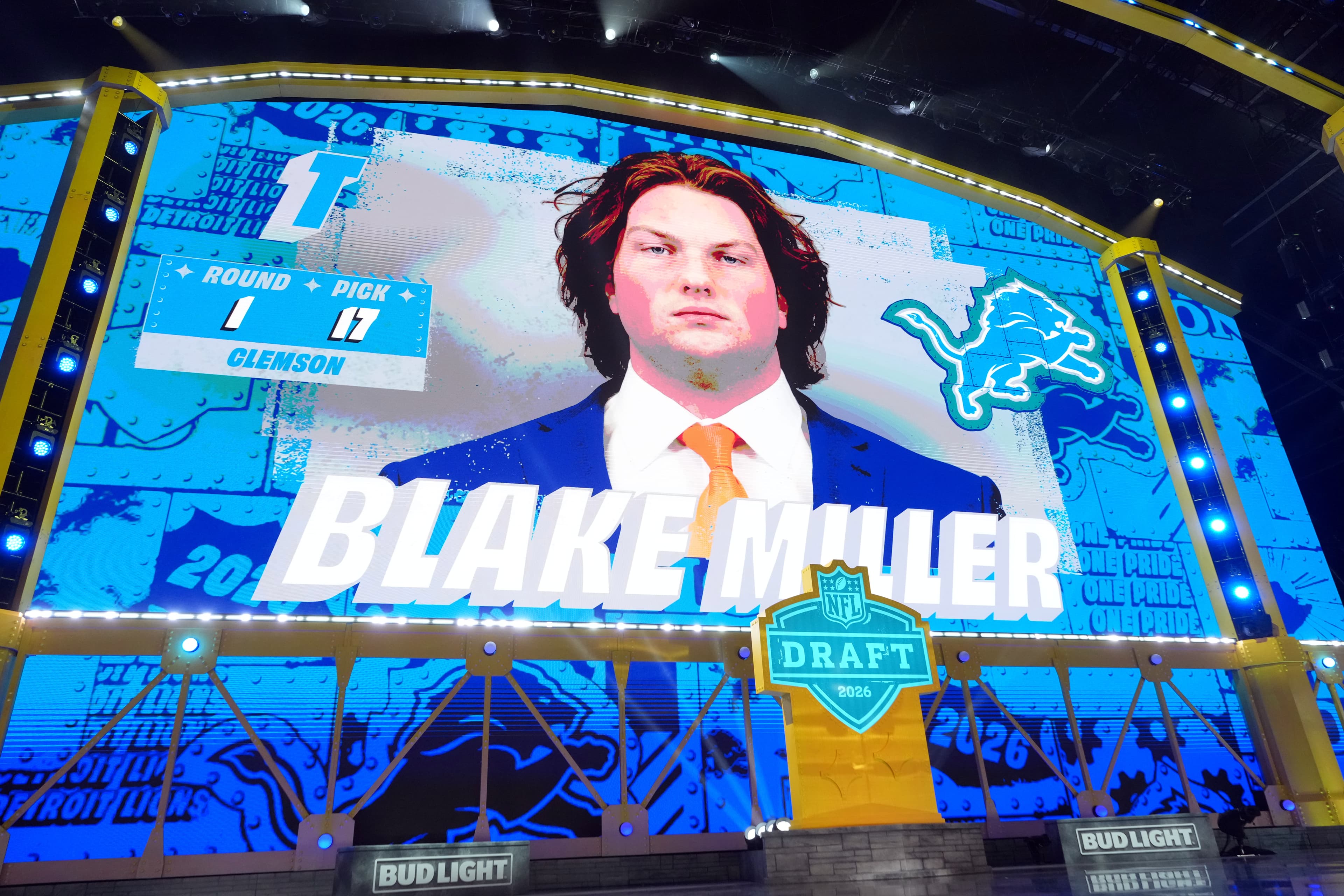 NFL Draft grades roundup: Lions rank near middle of the pack