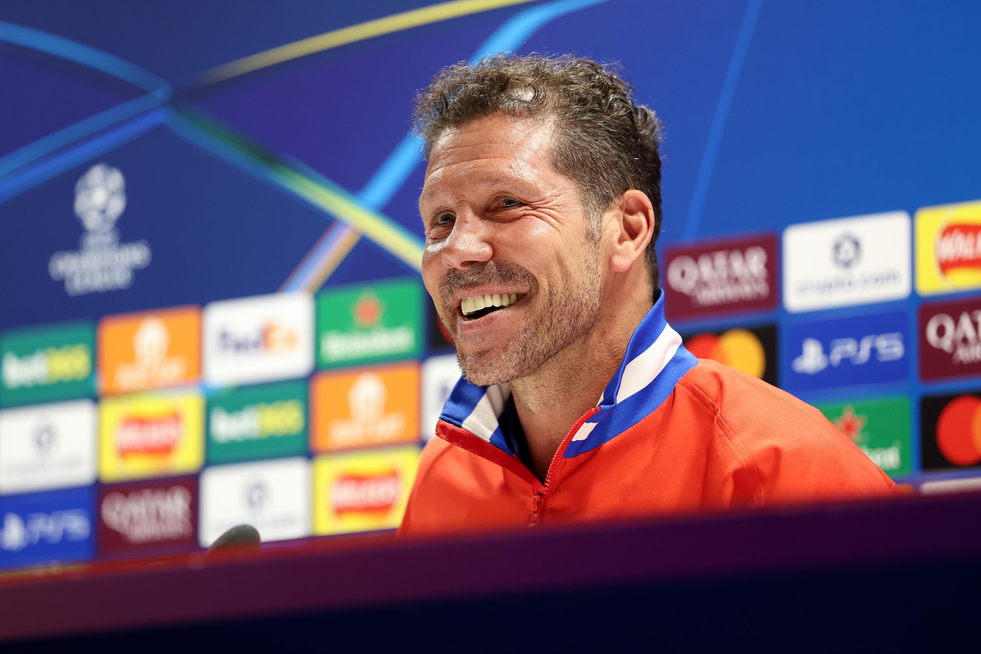 Relaxed Simeone hopes Atlético ‘composure’ is decisive against Arsenal