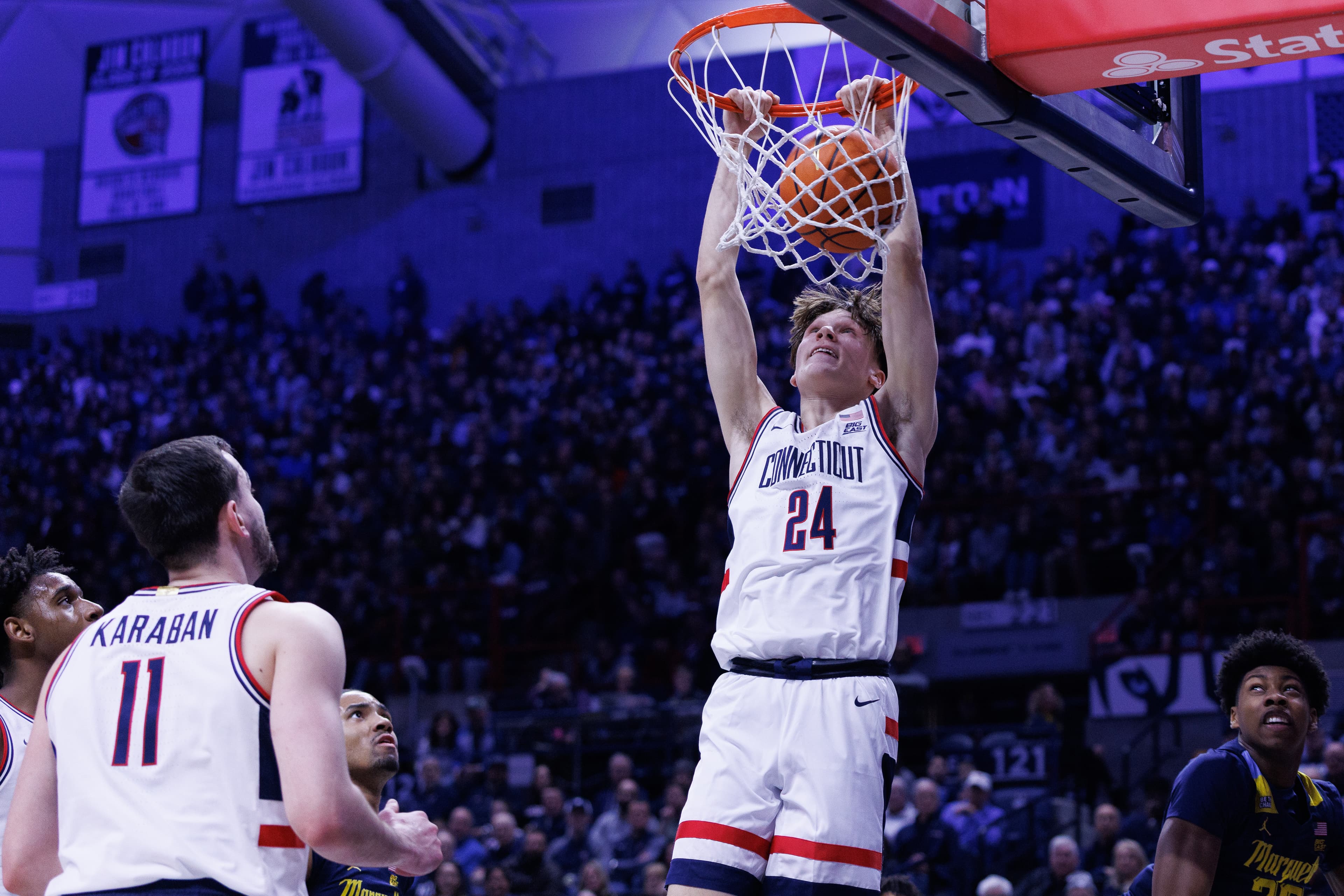 Braylon Mullins to return to UConn men’s basketball for 2026-27 season