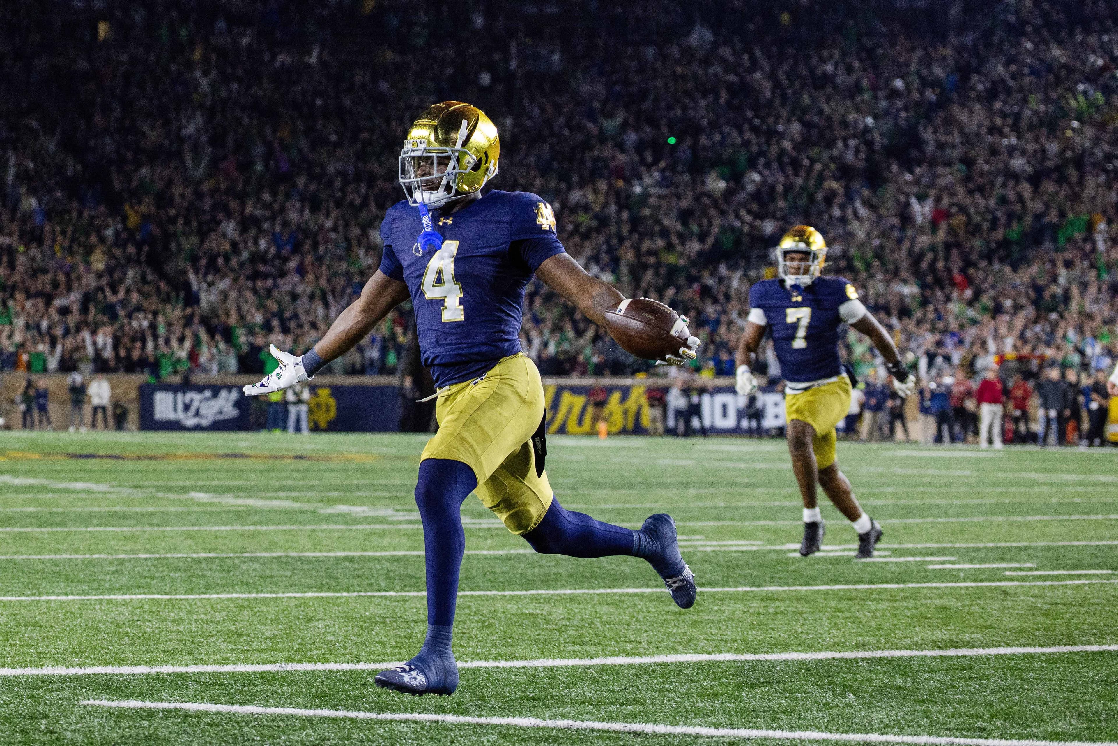 Jeremiyah Love wants to see the Notre Dame VS Michigan rivalry come back