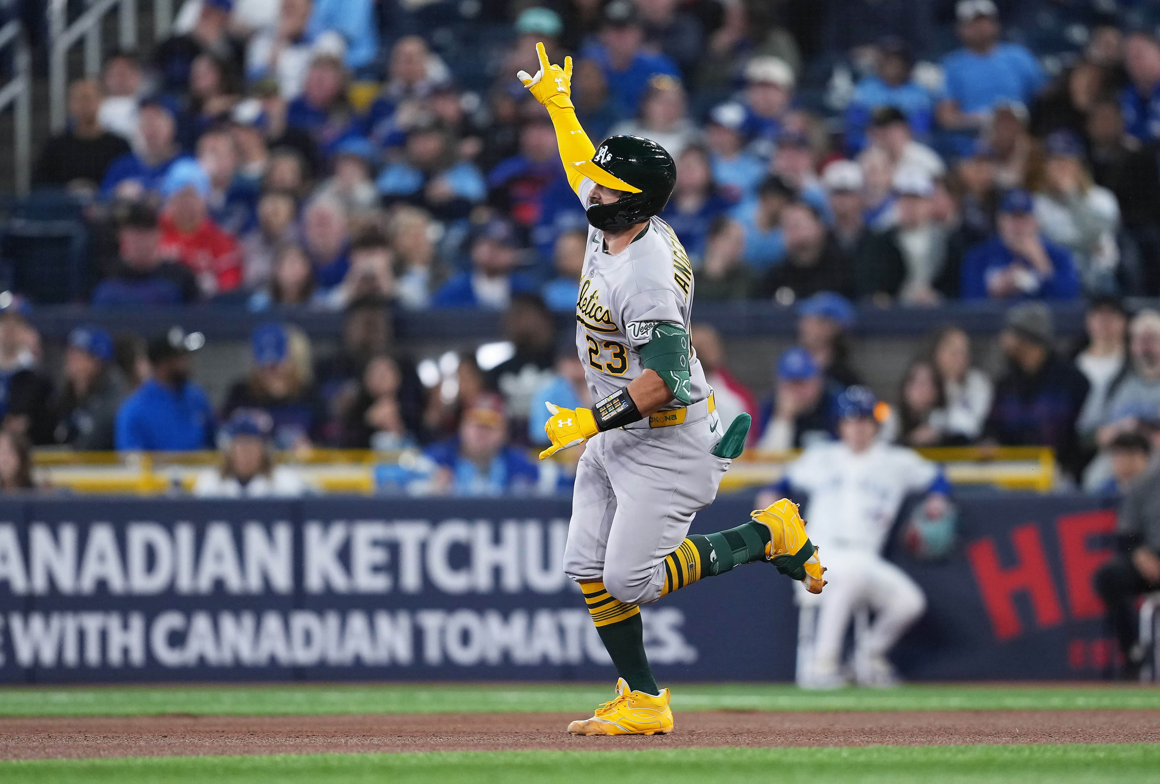 A’s drop opener 3-2 to AL Champion Blue Jays