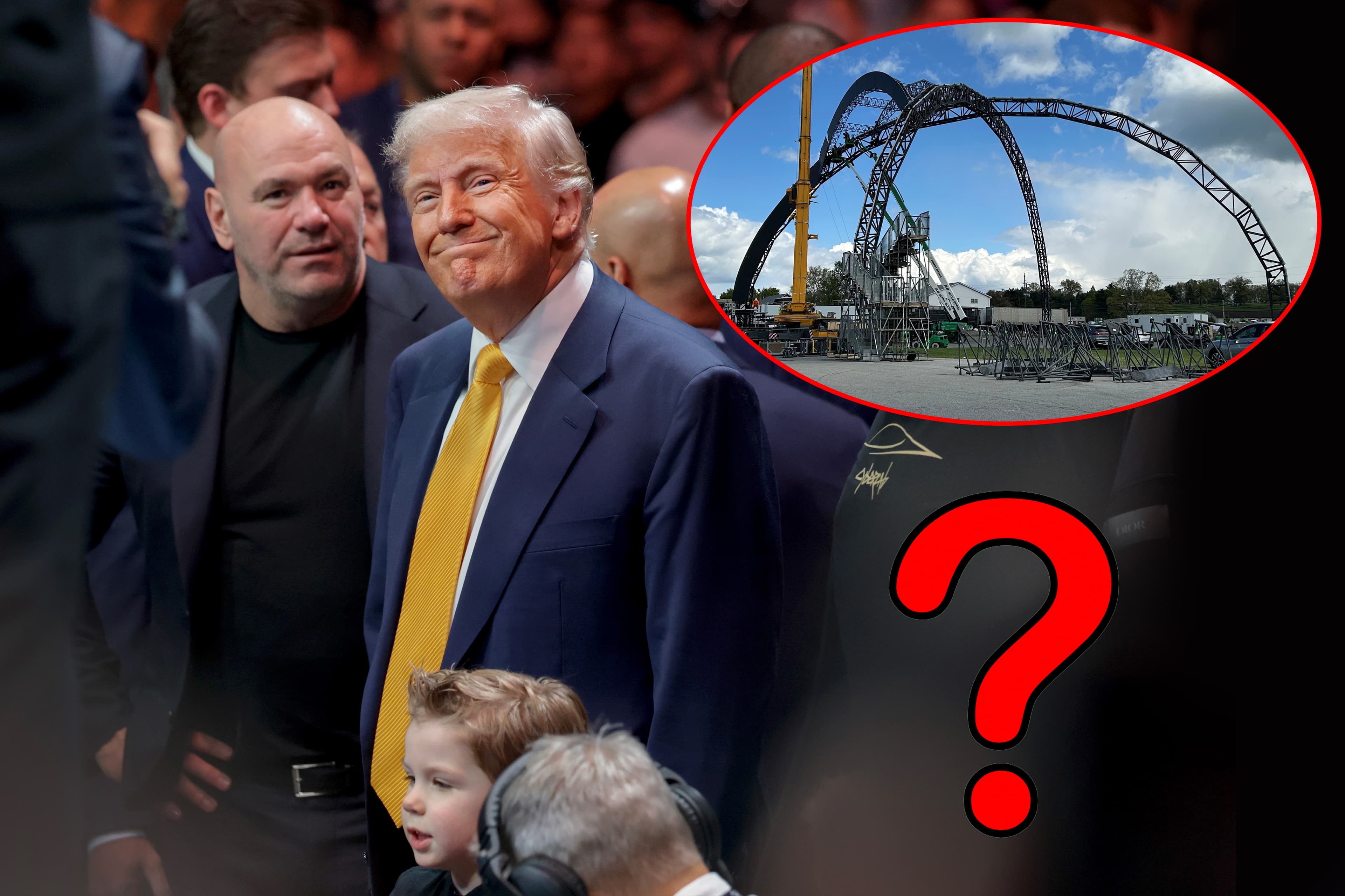 Small Town Pennsylvania thought it was getting a new rollercoaster — it turned out to be the UFC White House centerpiece
