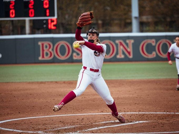 Danley sets season high in No. 10 Florida State softball win over Boston College
