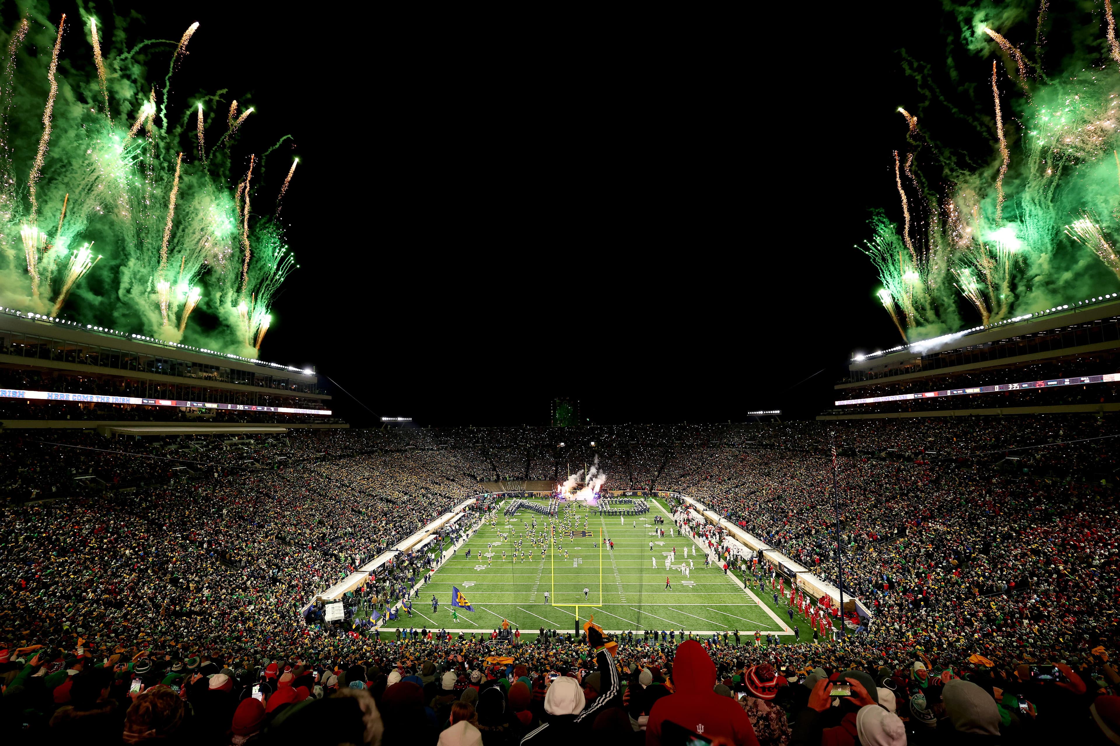 It’s another night game bonanza for Notre Dame’s home schedule