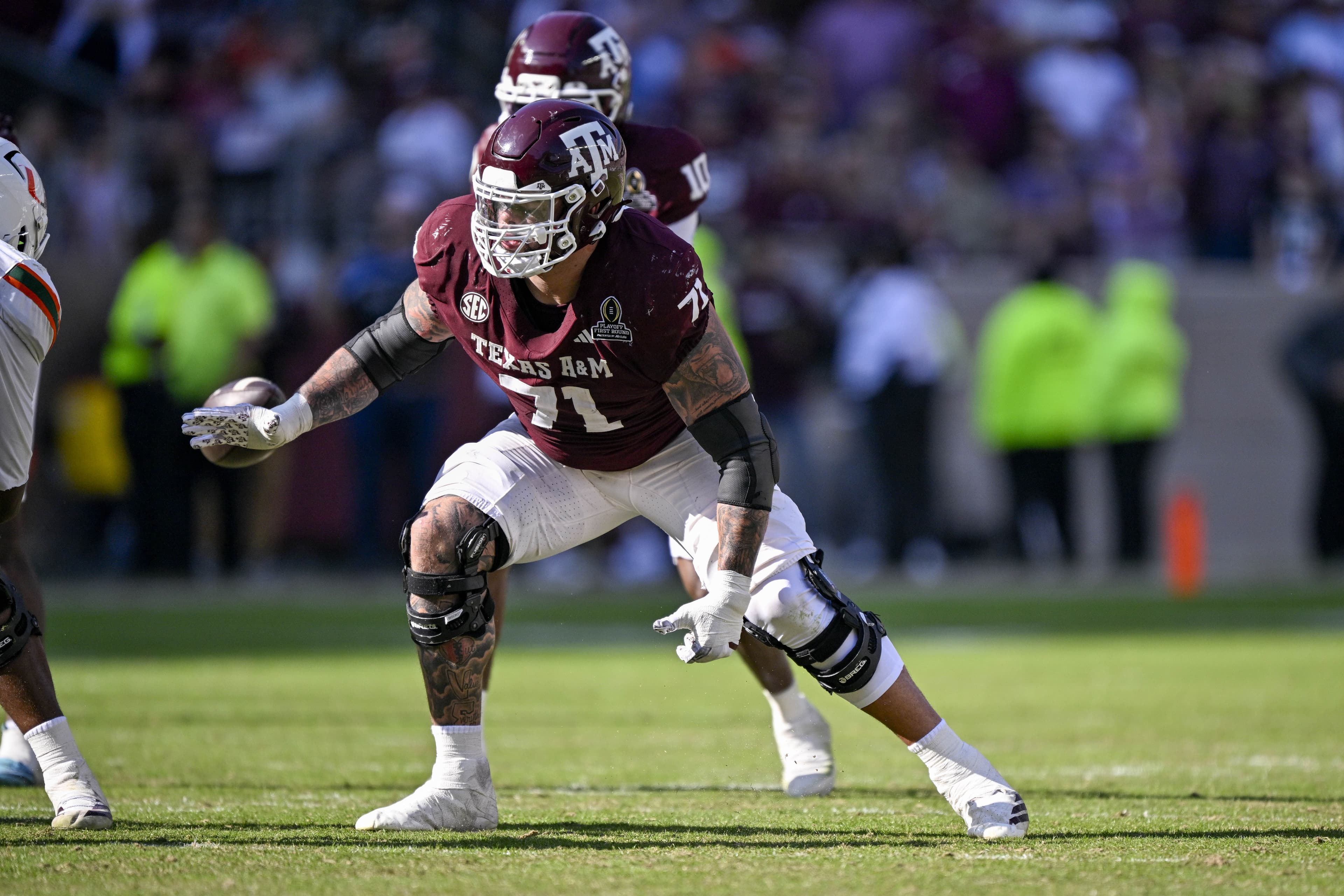 Arizona Cardinals select offensive lineman Chase Bisontis in second round