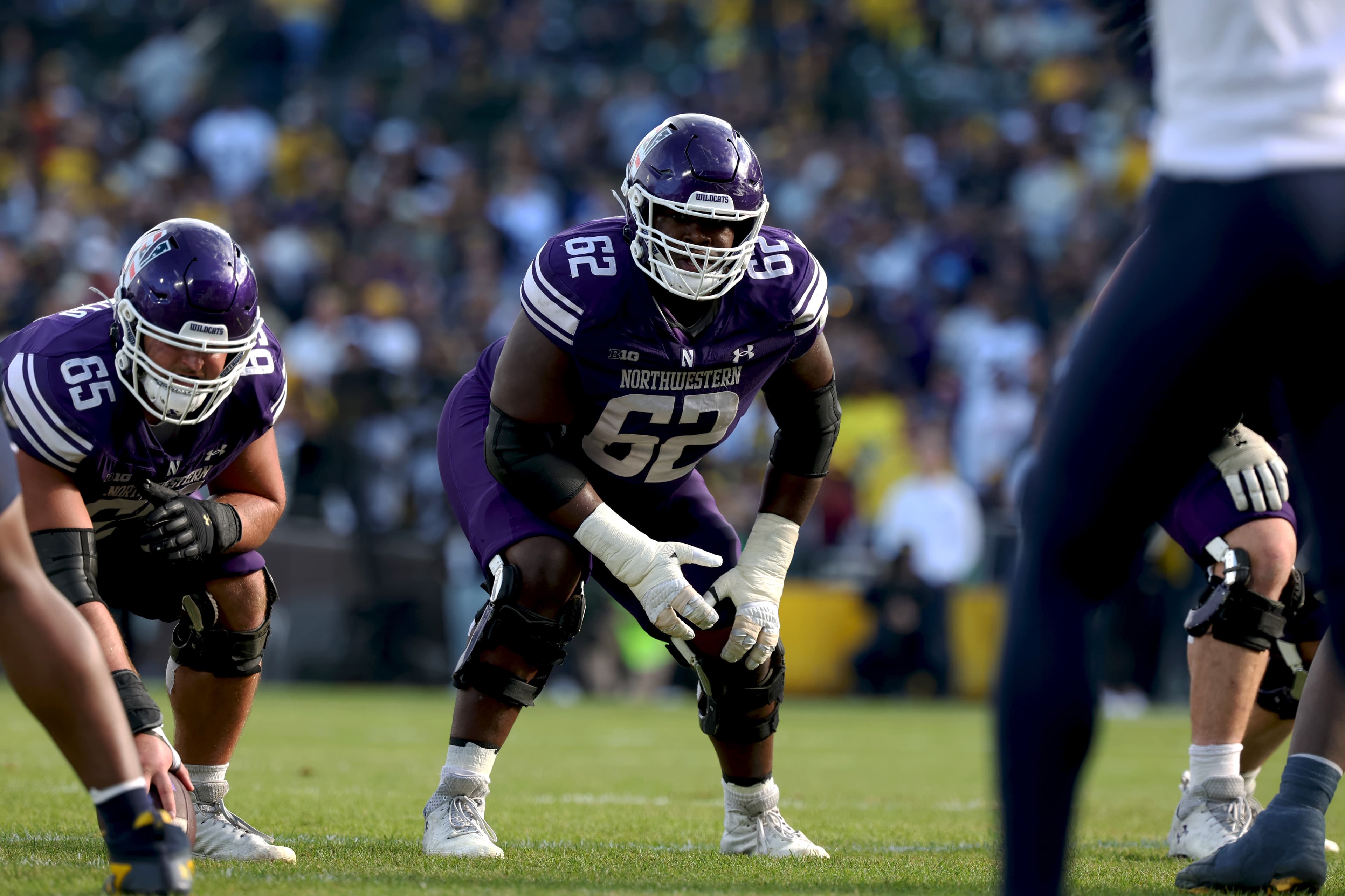 Northwestern’s new-look offensive line