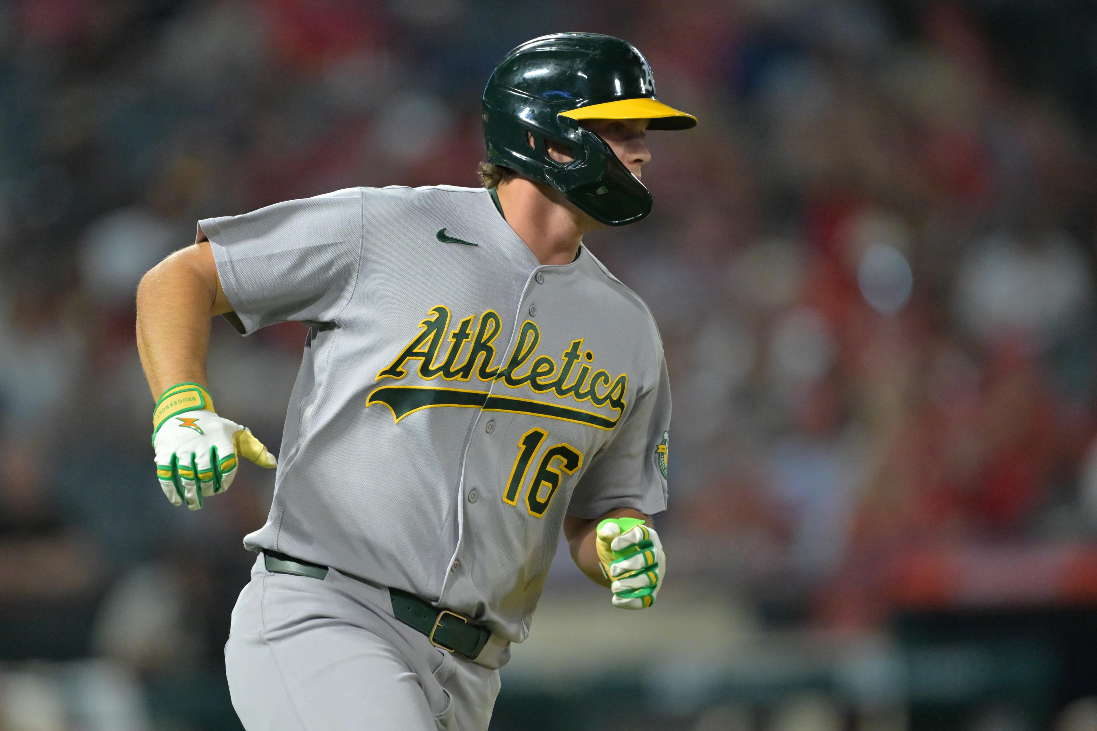 A’s clobber Angels 14-6 in Anaheim