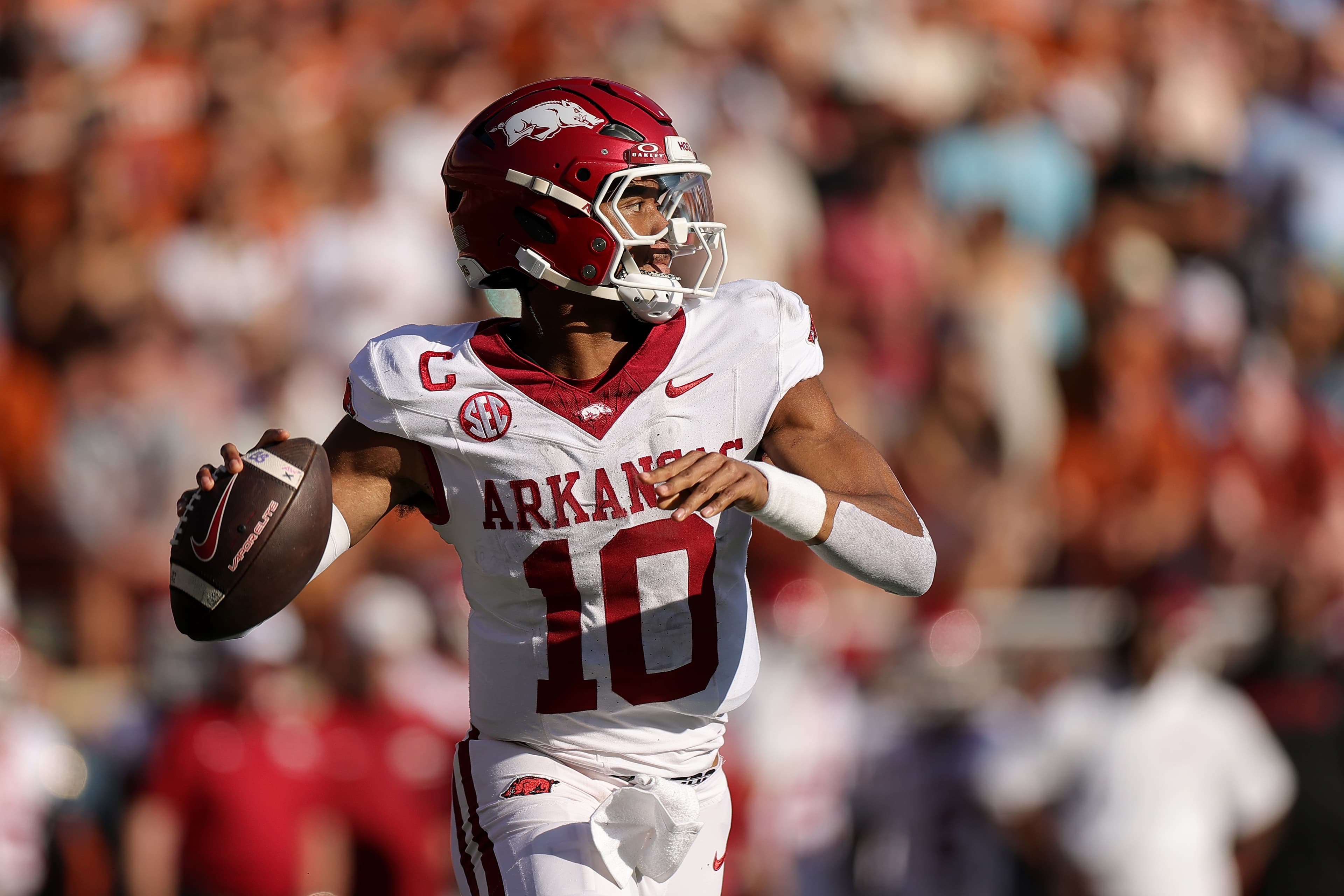 Cleveland Browns NFL Draft Profile: QB Taylen Green, Arkansas