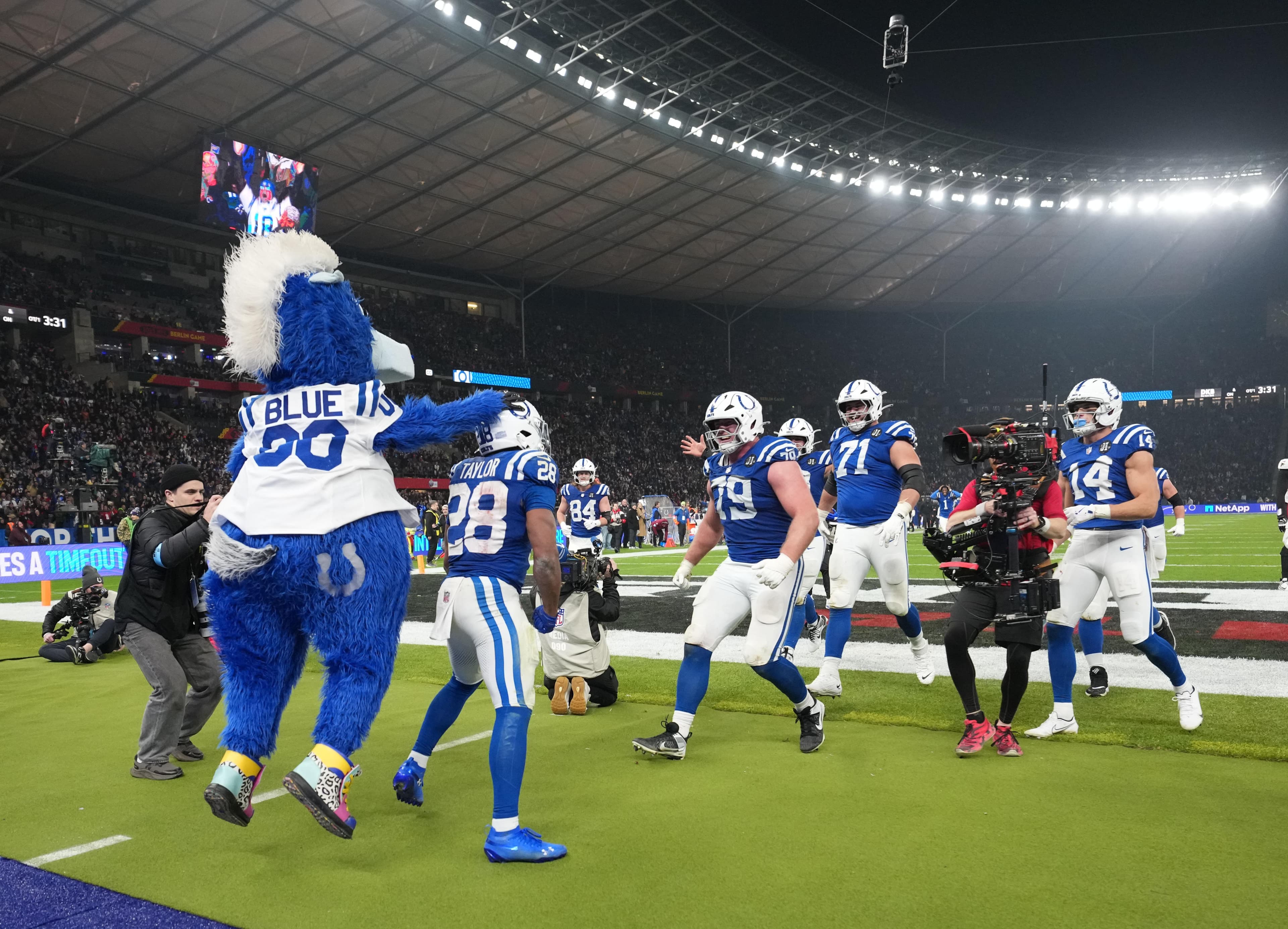 The Colts are becoming quite the world travelers