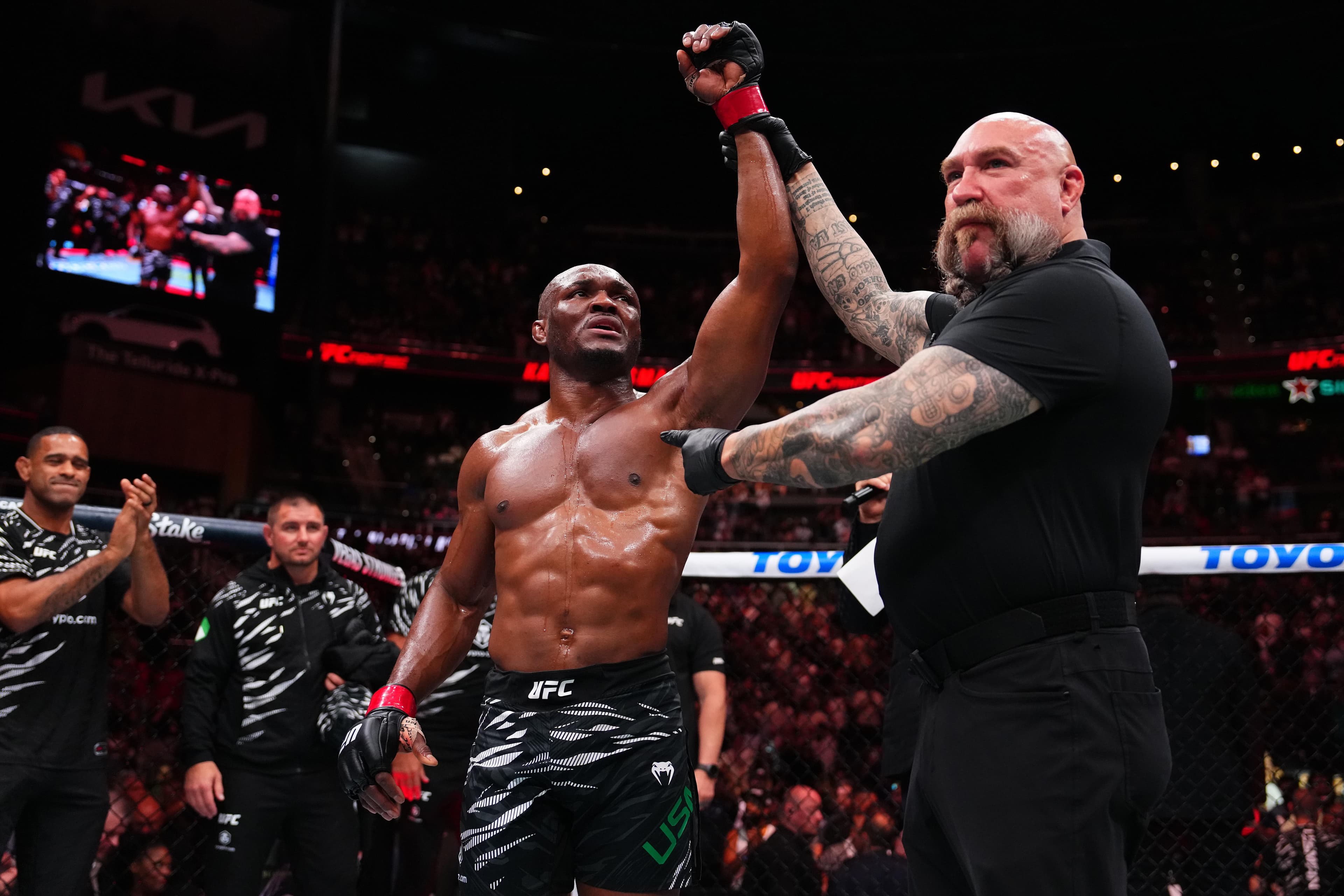Midnight Mania! Usman Teasing Title Shot?
