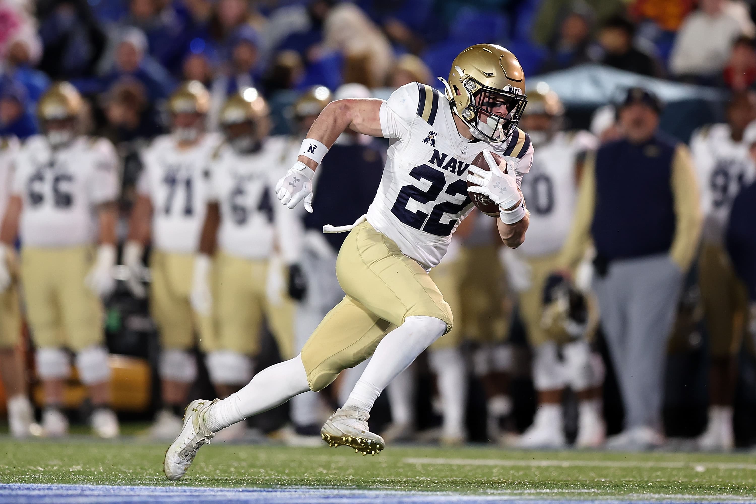 Cleveland Browns NFL Draft Profile: FB/WR Eli Heidenreich, Navy