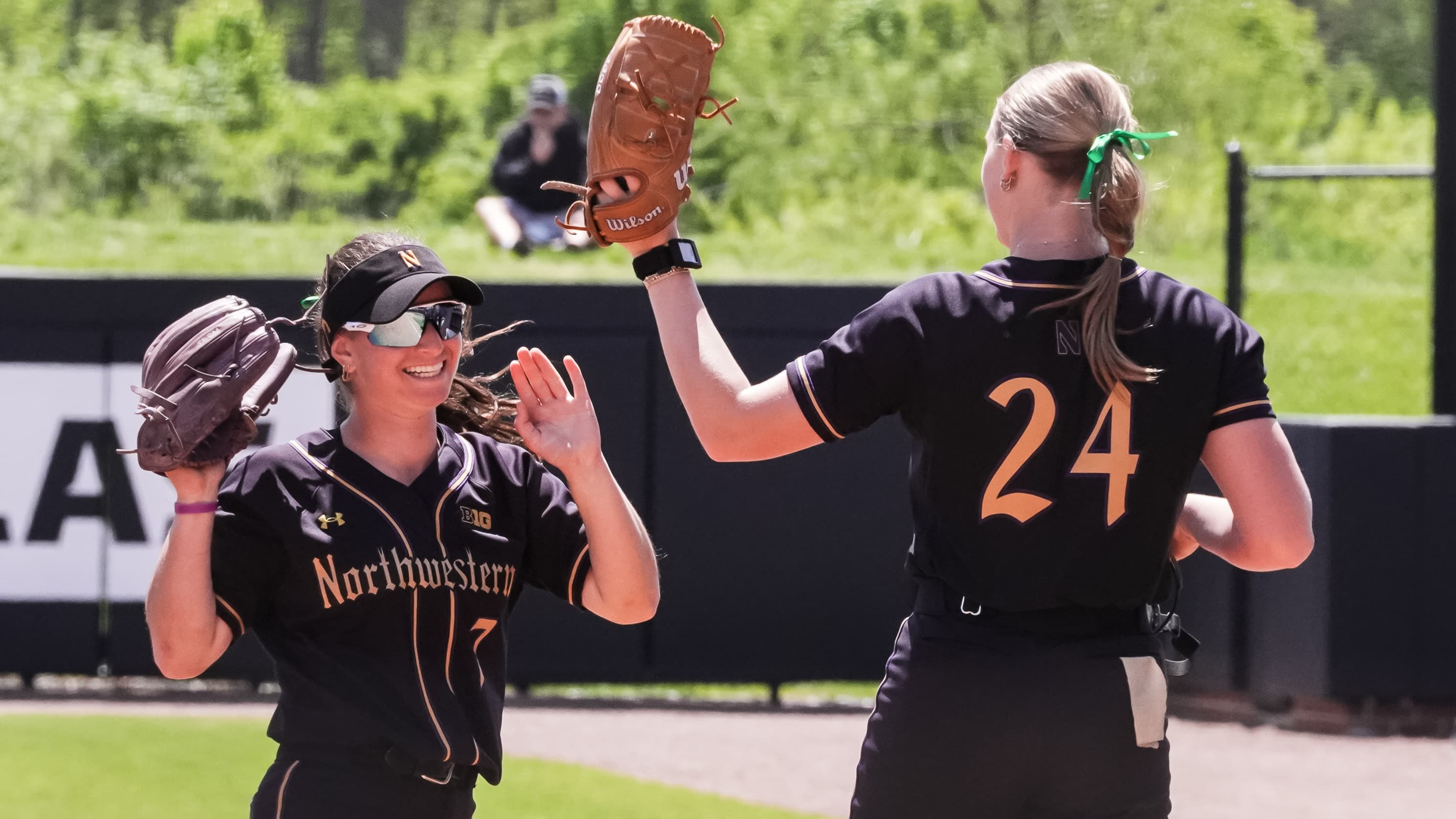 Softball: Mason delivers two complete games as Northwestern sweeps Purdue, extends win streak to 10