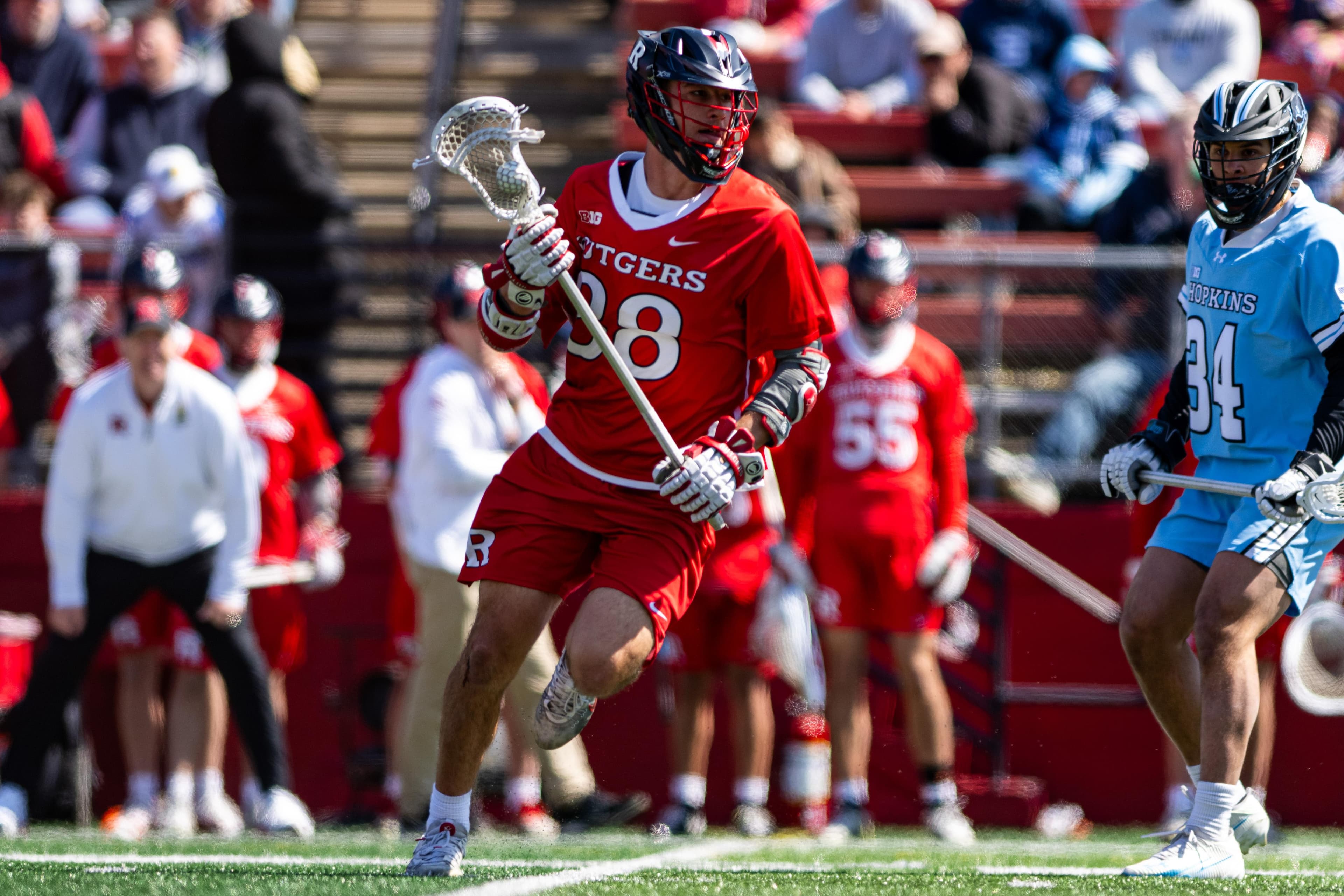 3 Rutgers Men’s Lacrosse Players Earn Media All-American Honors