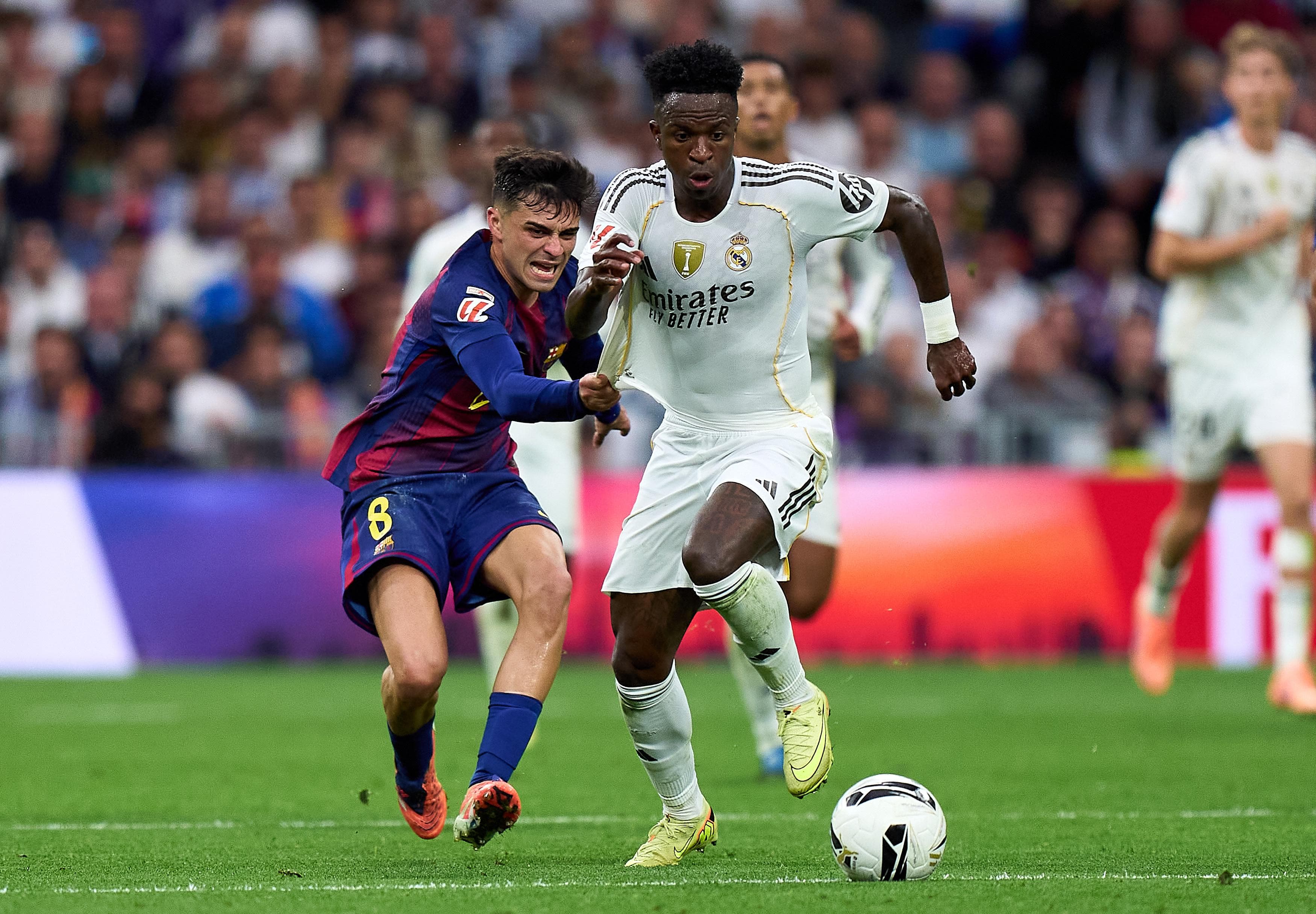 Revealed: What match referee Hernandez Hernandez told Pedri and Vinicius Jr before kick-off in El Clasico