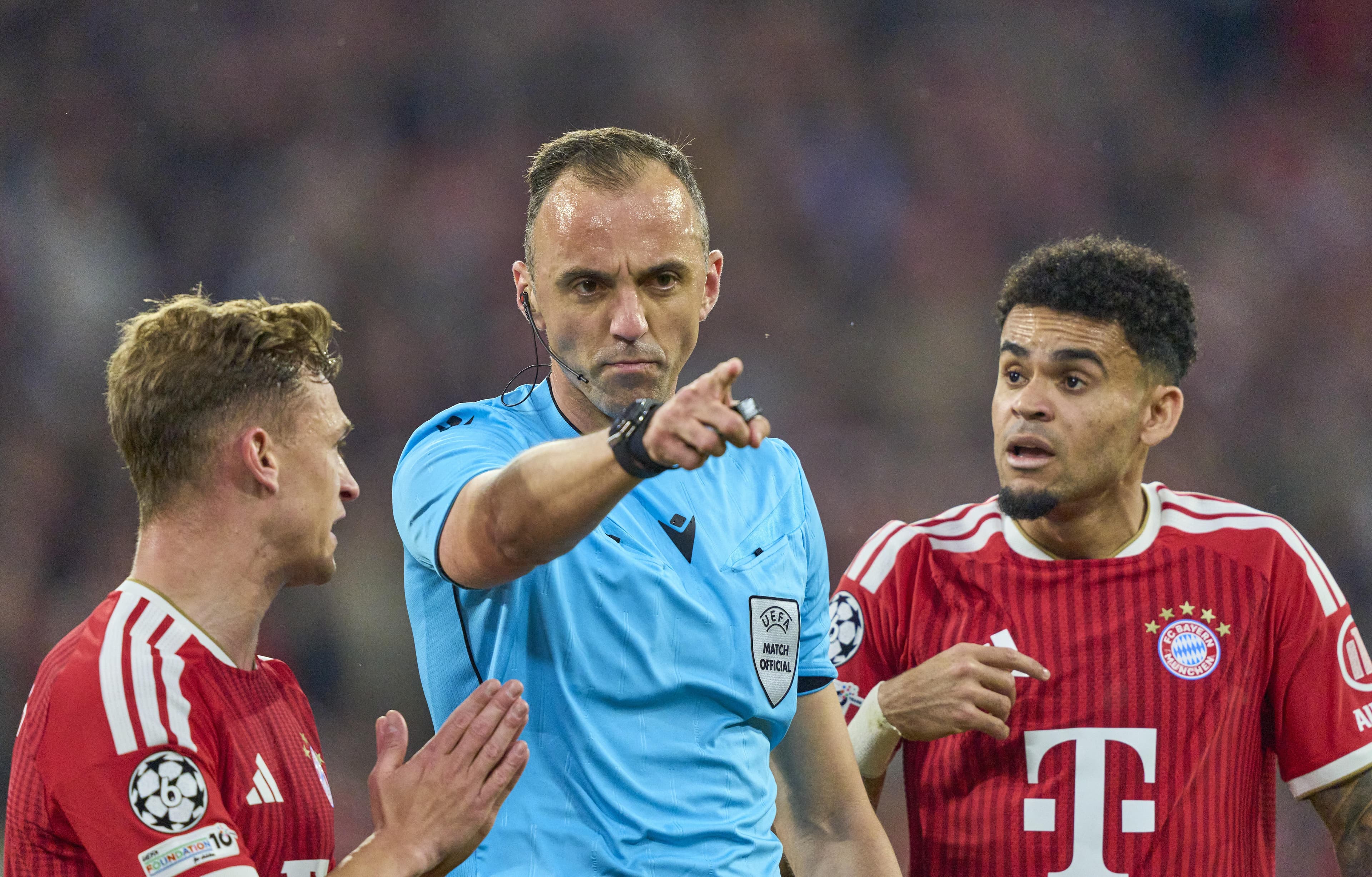 PSG irked at Bayern Munich complaints over referee