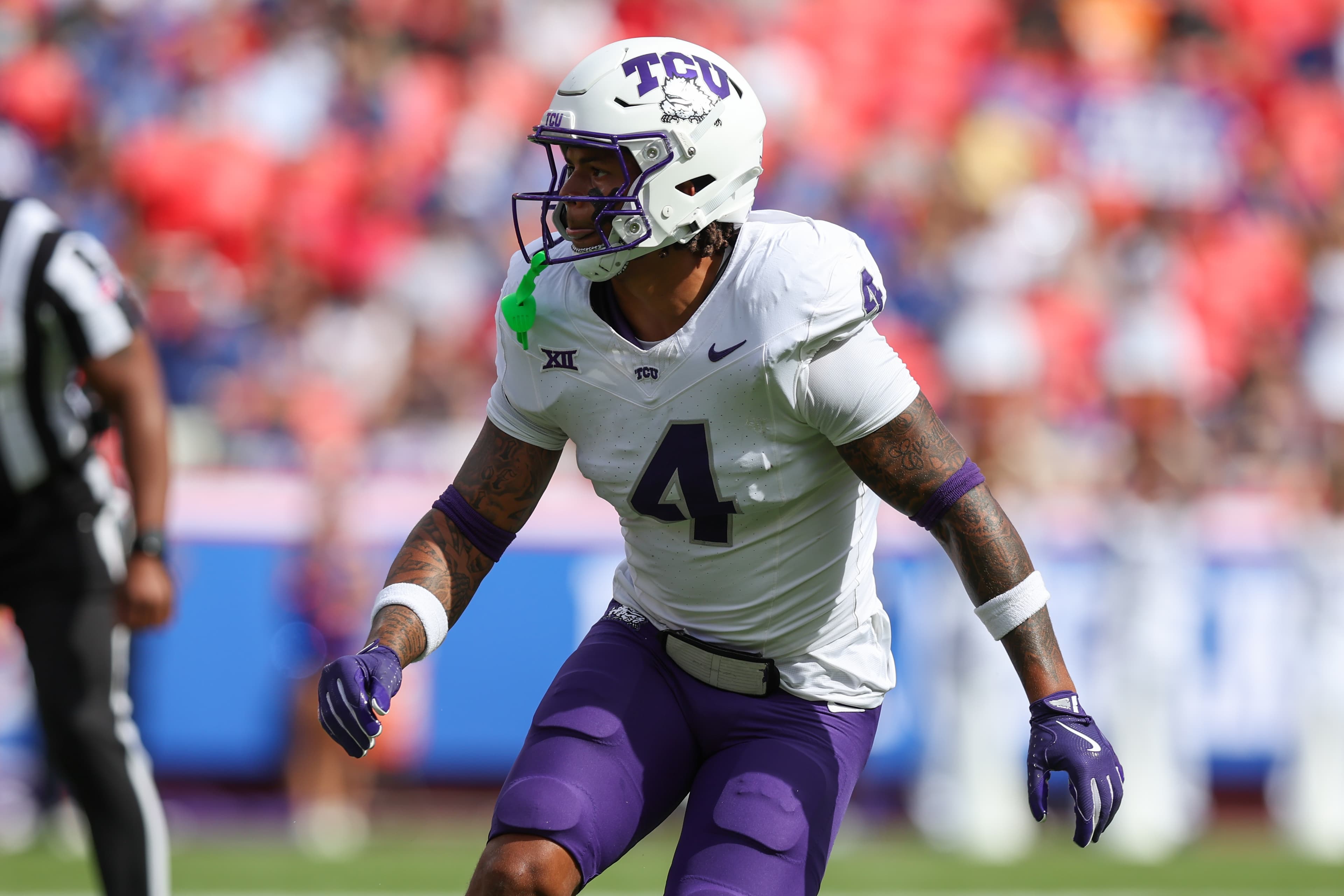 Patriots draft Namdi Obiazor, LB, TCU with the 212th pick in Round 6