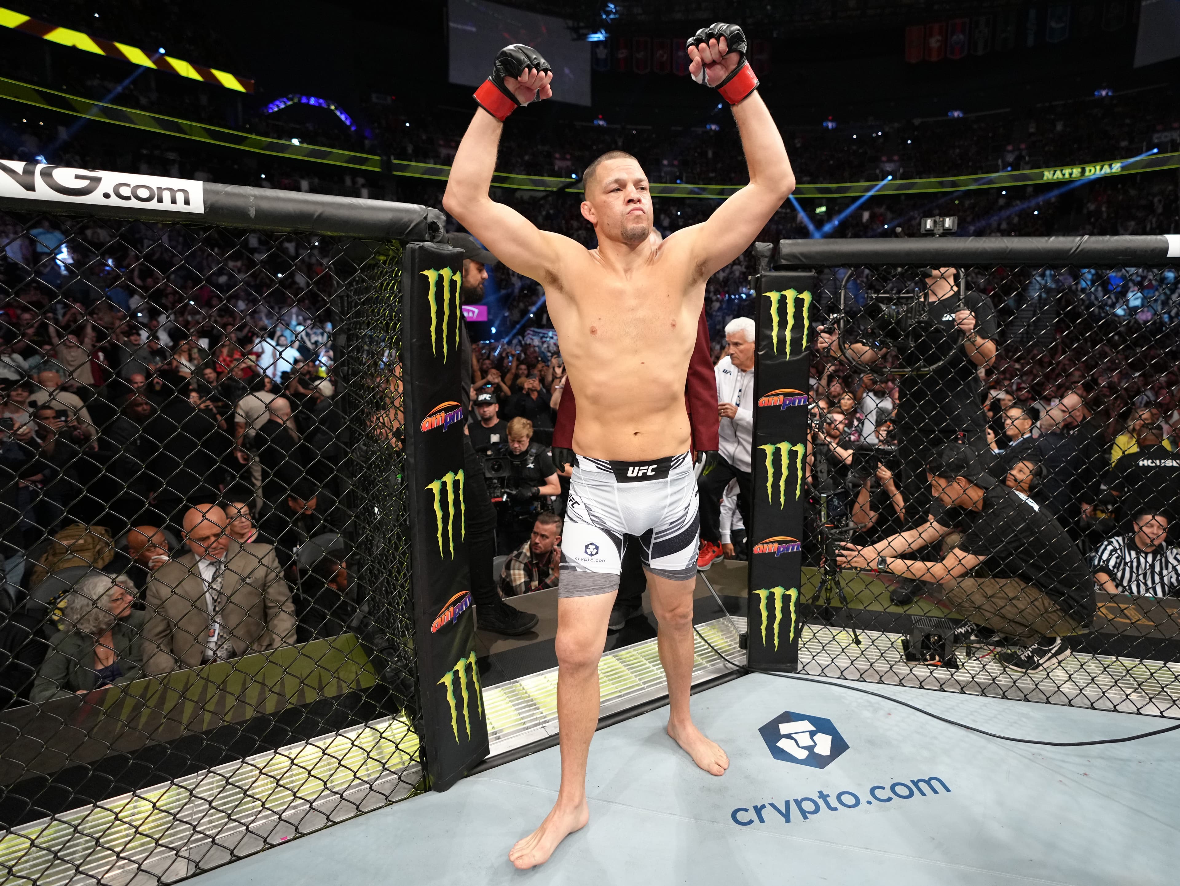 Must-Have MMA Match-Up: See Nate Diaz Take Down Mike Perry in Ultimate Fighting Championship 258 Live!