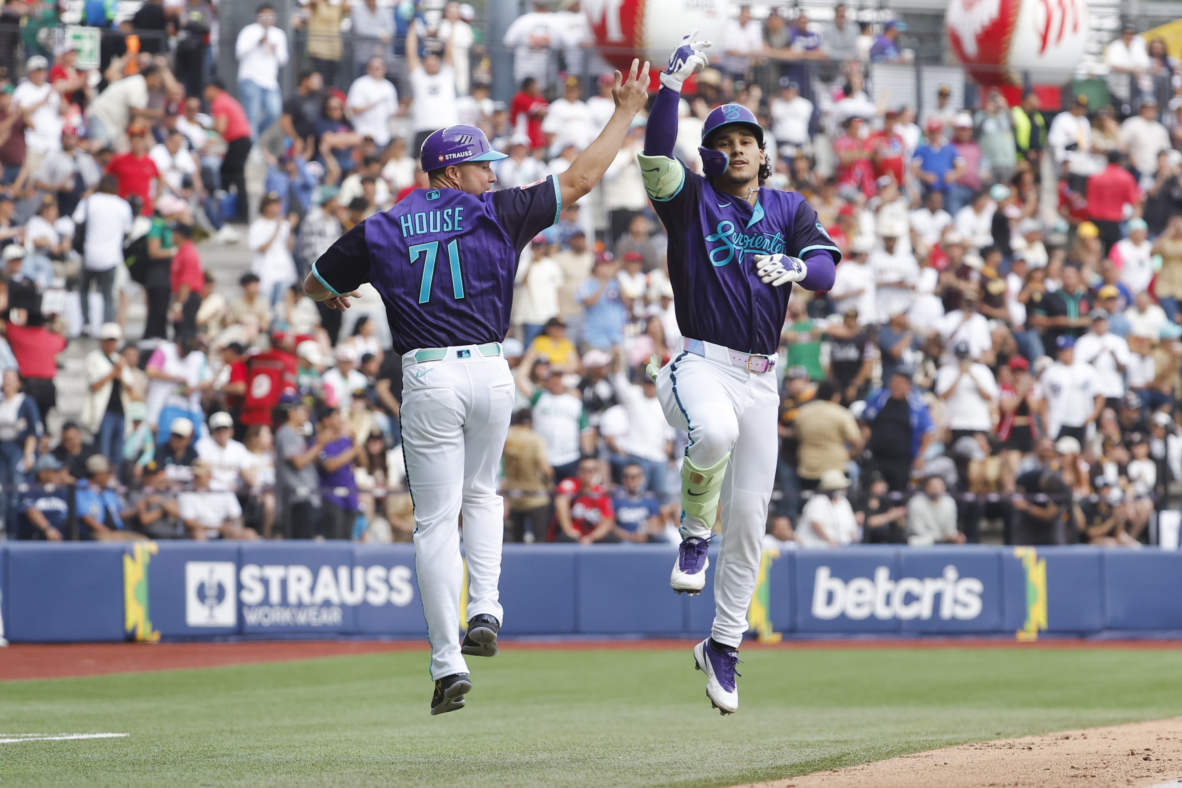 What’s the clock on Alek Thomas?