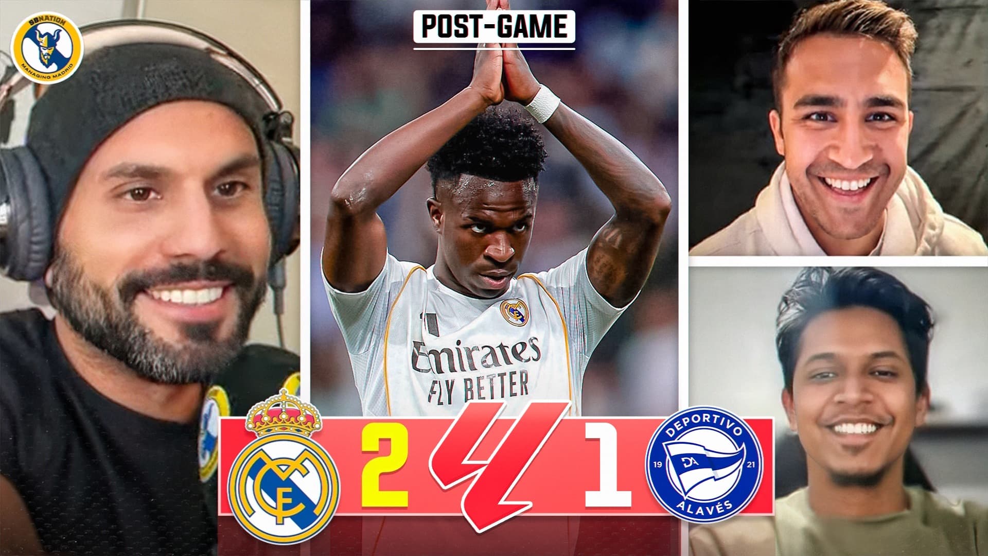 Managing Madrid Podcast: Real Madrid 2 – 1 Alaves, Post-game Reaction, La Liga 2025 – 2026