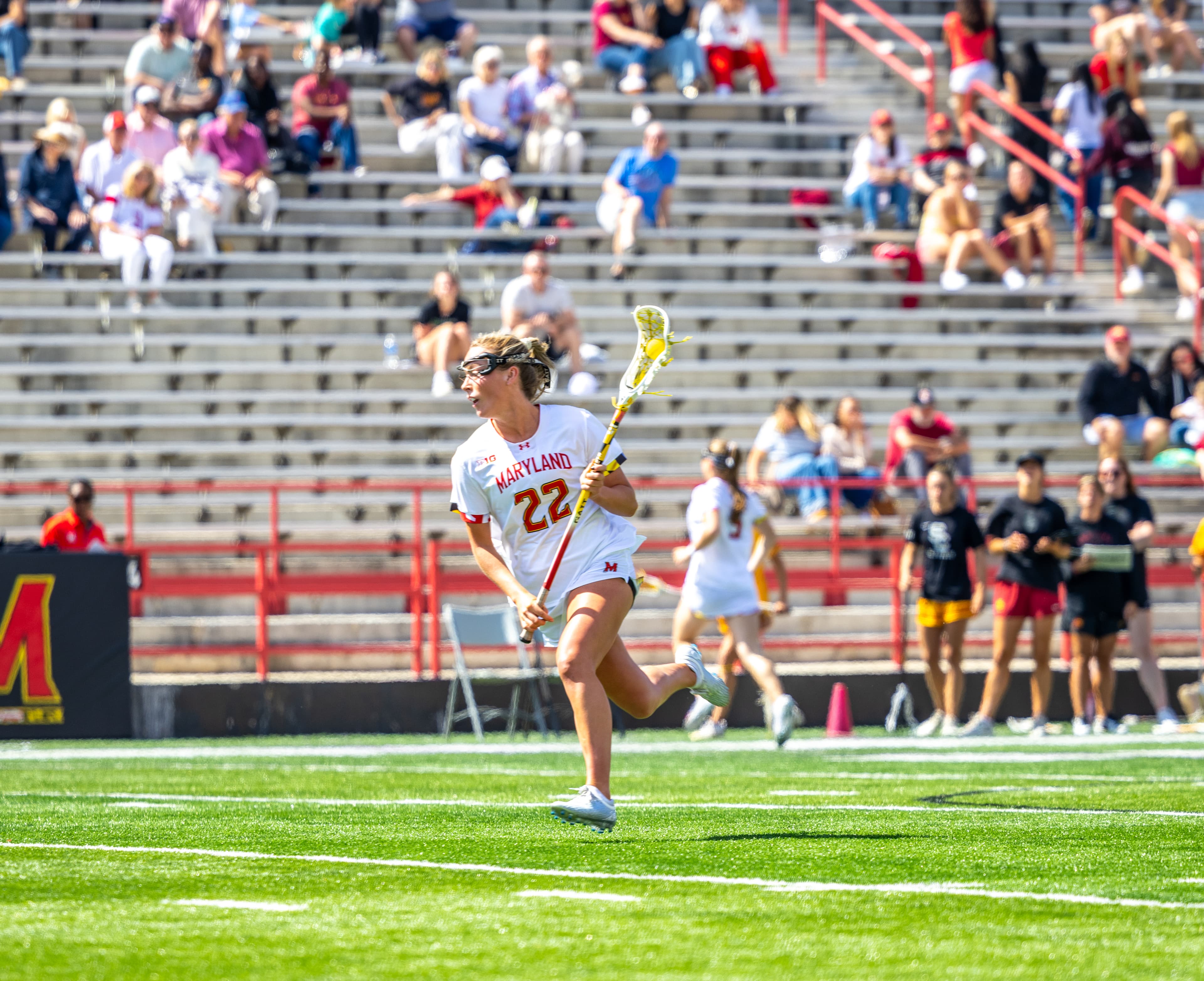 No. 1 Maryland women’s lacrosse slams Rutgers, 18-11, on Senior Day