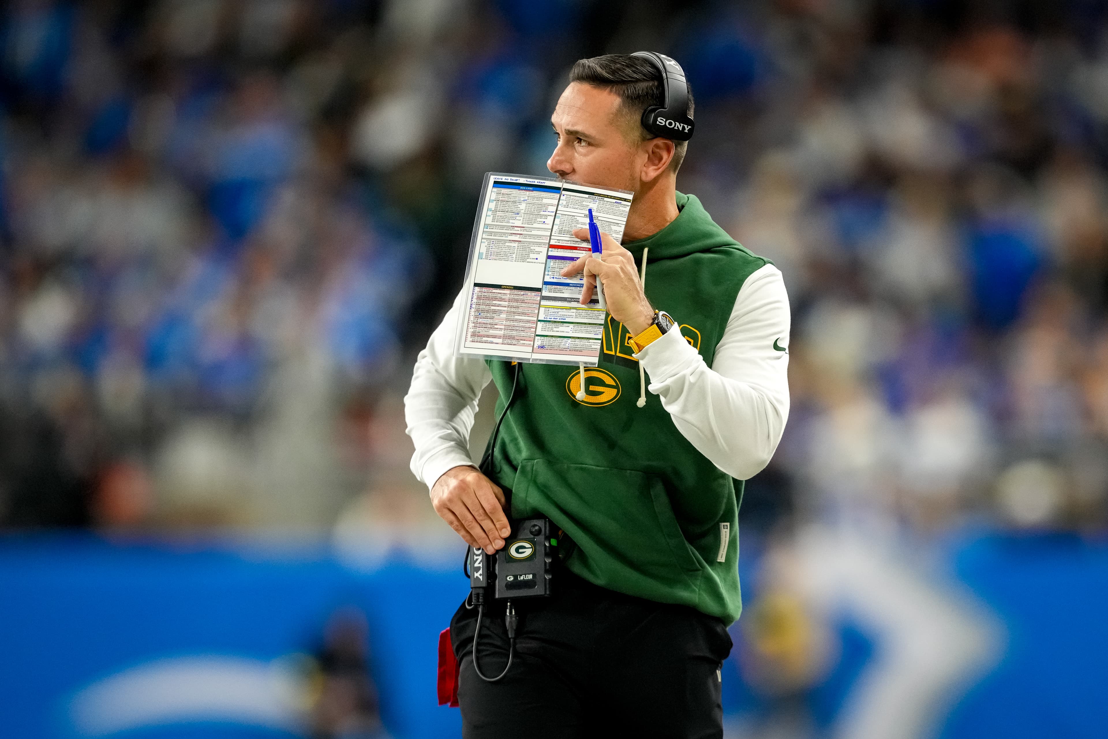 Packers 2025 Callsheet: 2nd & Short