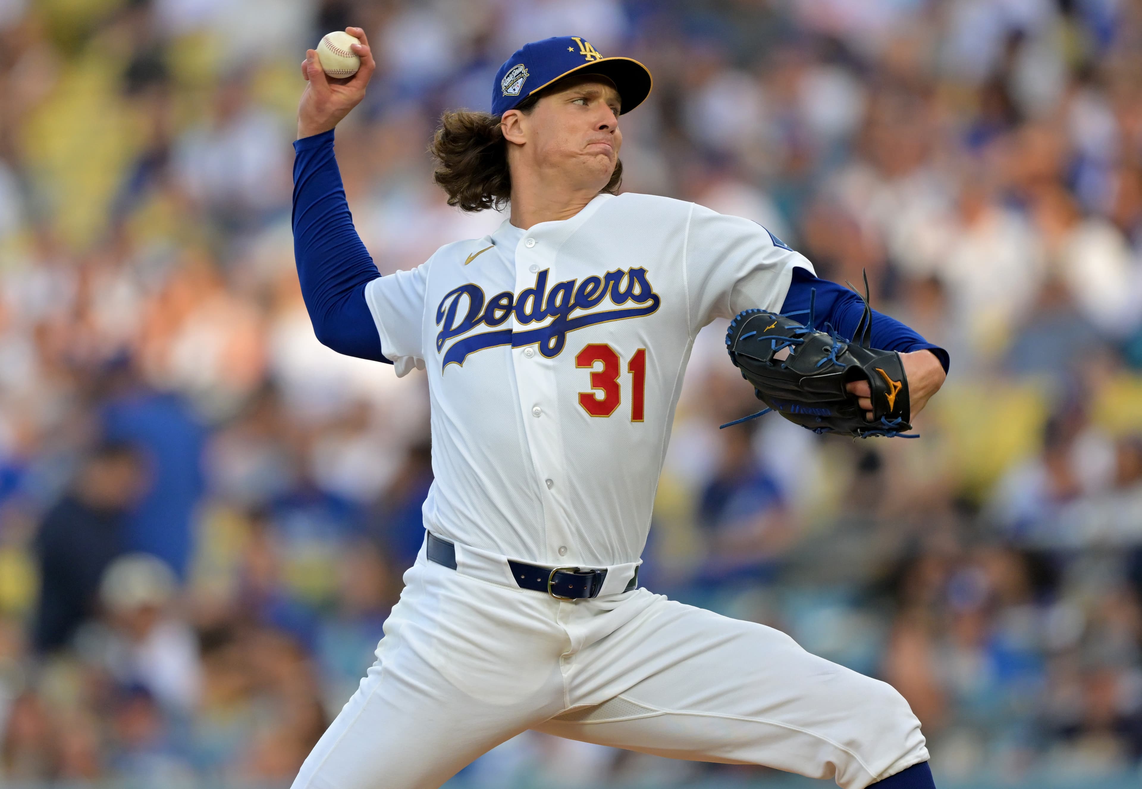 Dodgers vs. Rangers game I chat