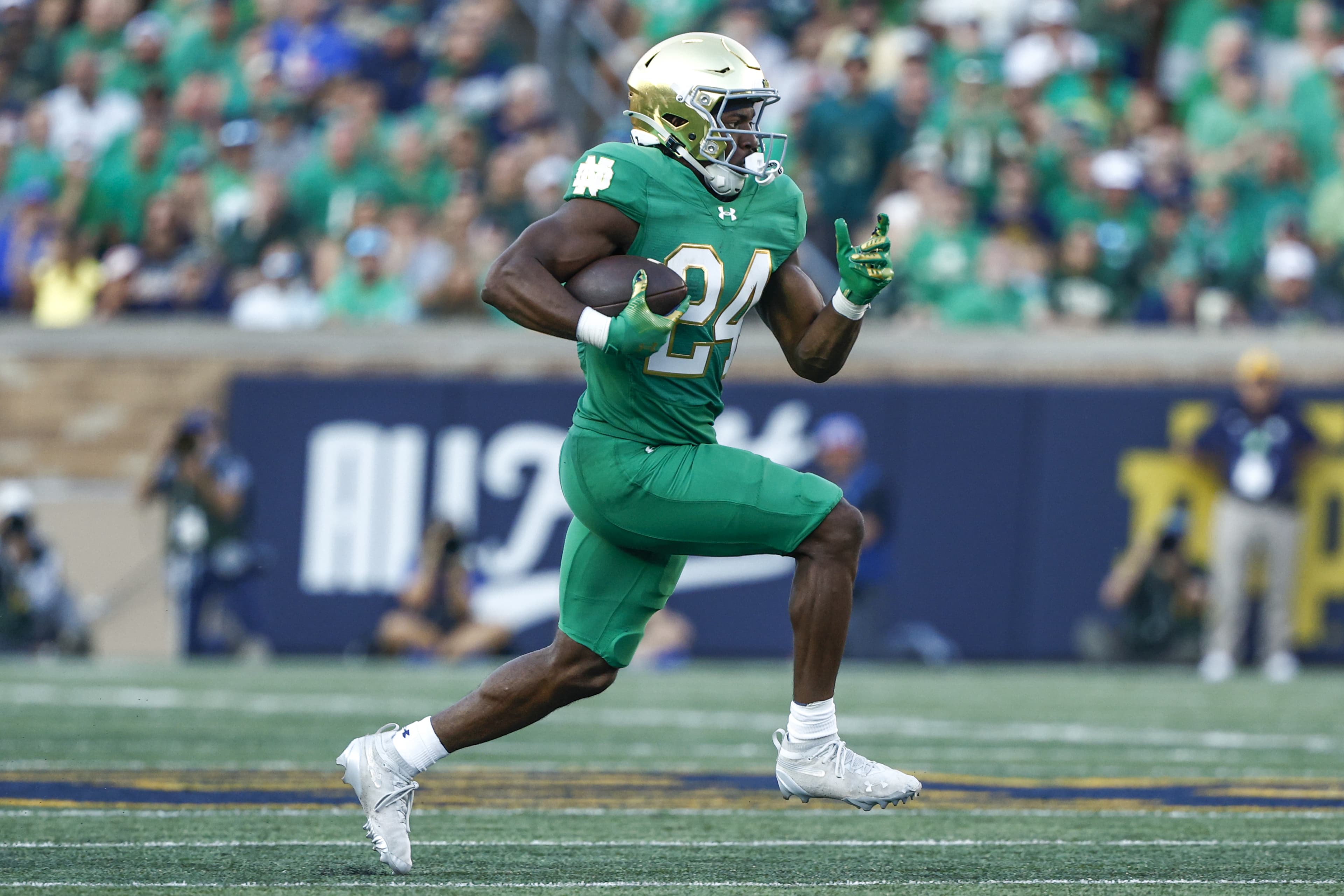 The NFL Draft buzz surrounding Notre Dame running back Jadarian Price