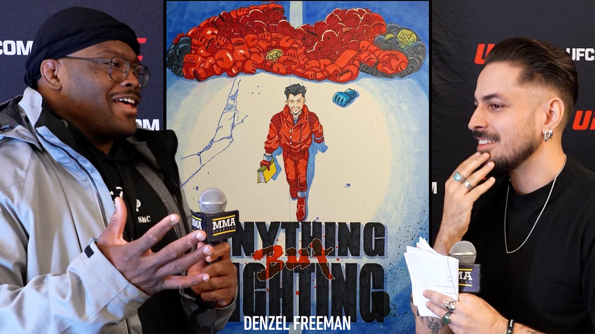 Anything but Fighting: Denzel Freeman loves Batman, Absolute Universe, comic books, more
