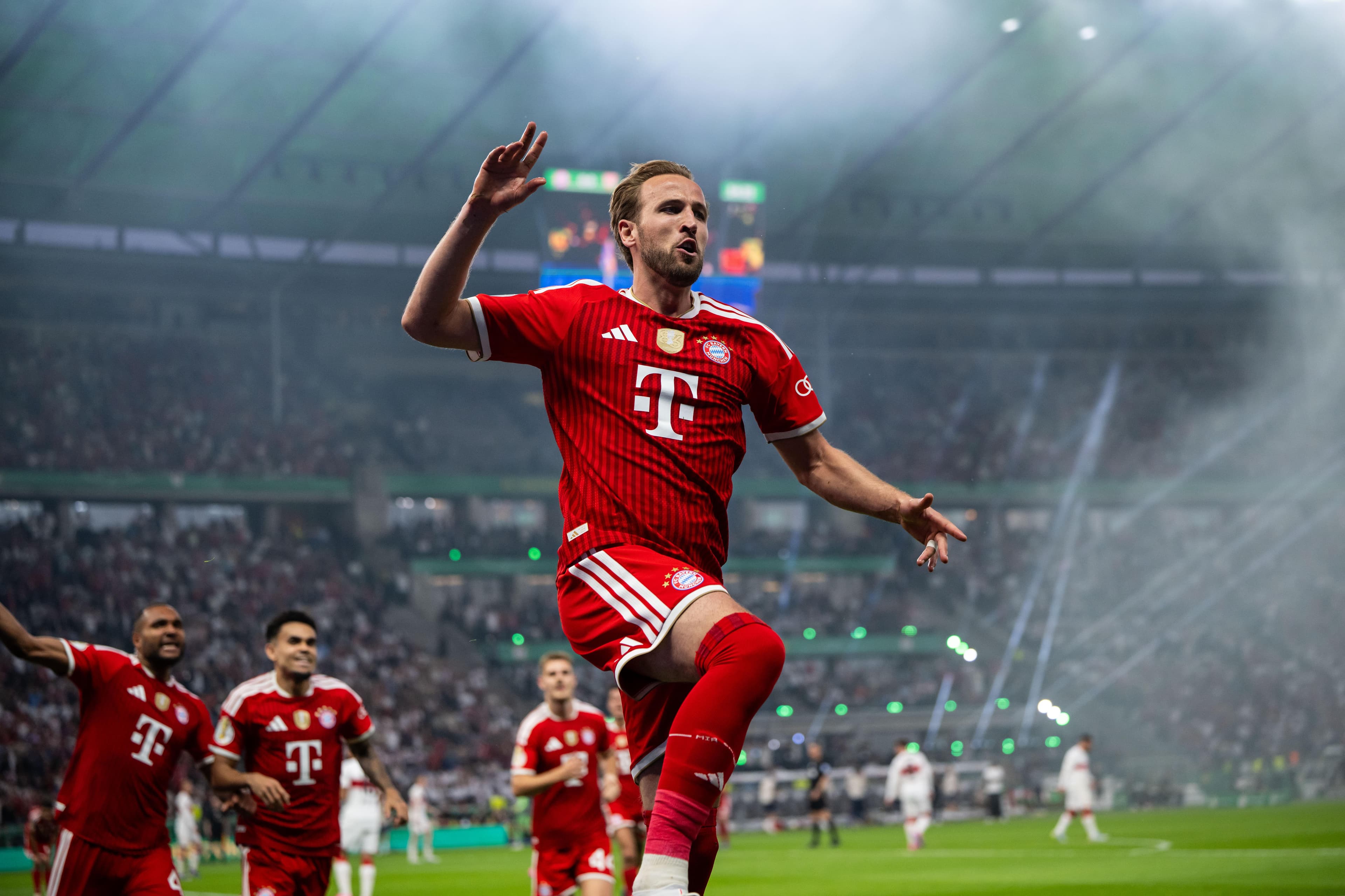 Bayern Munich’s Harry Kane has now scored more goals than matches played in every competition this season