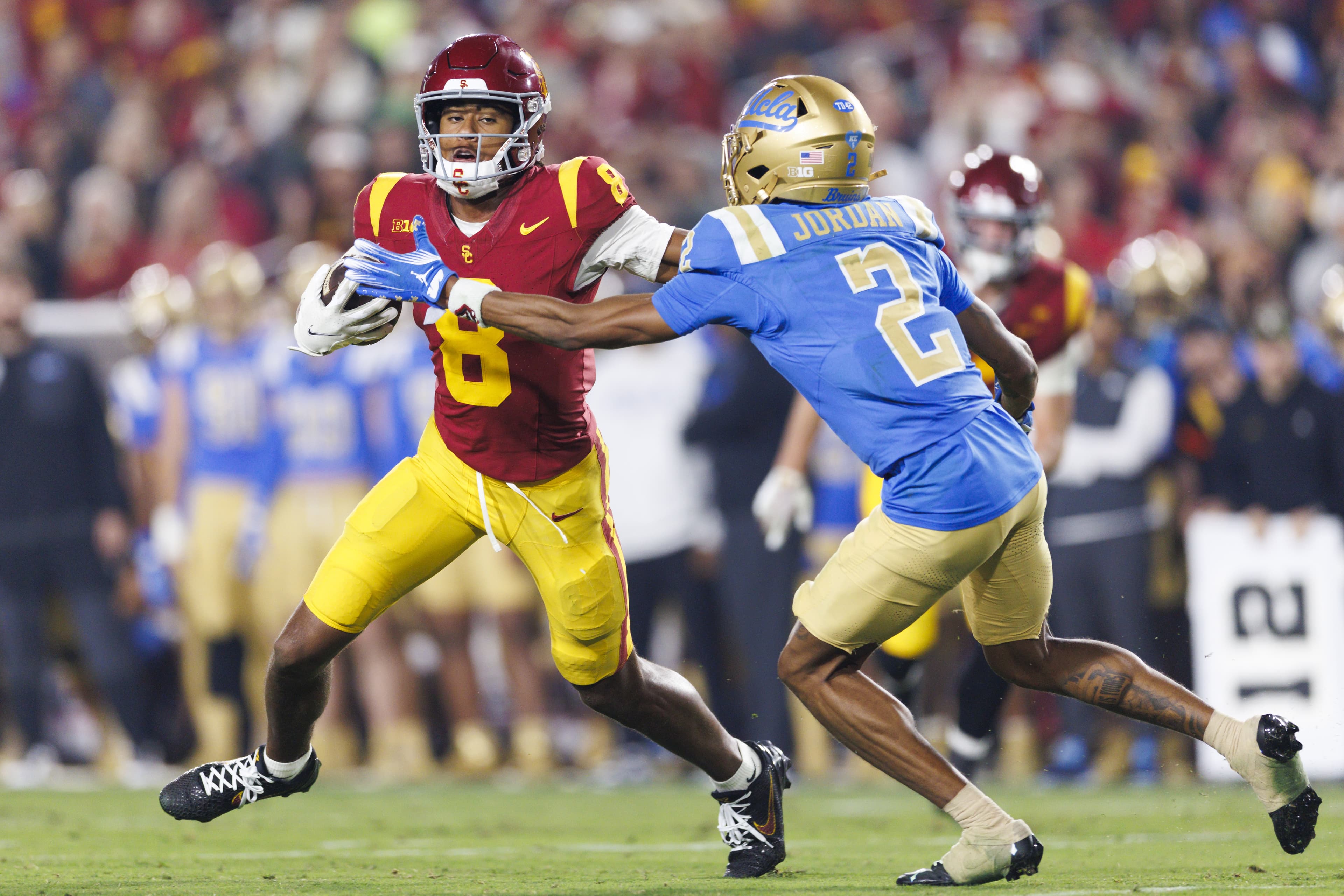 Instant grades for the Ravens drafting USC WR Ja’Kobi Lane at No. 80