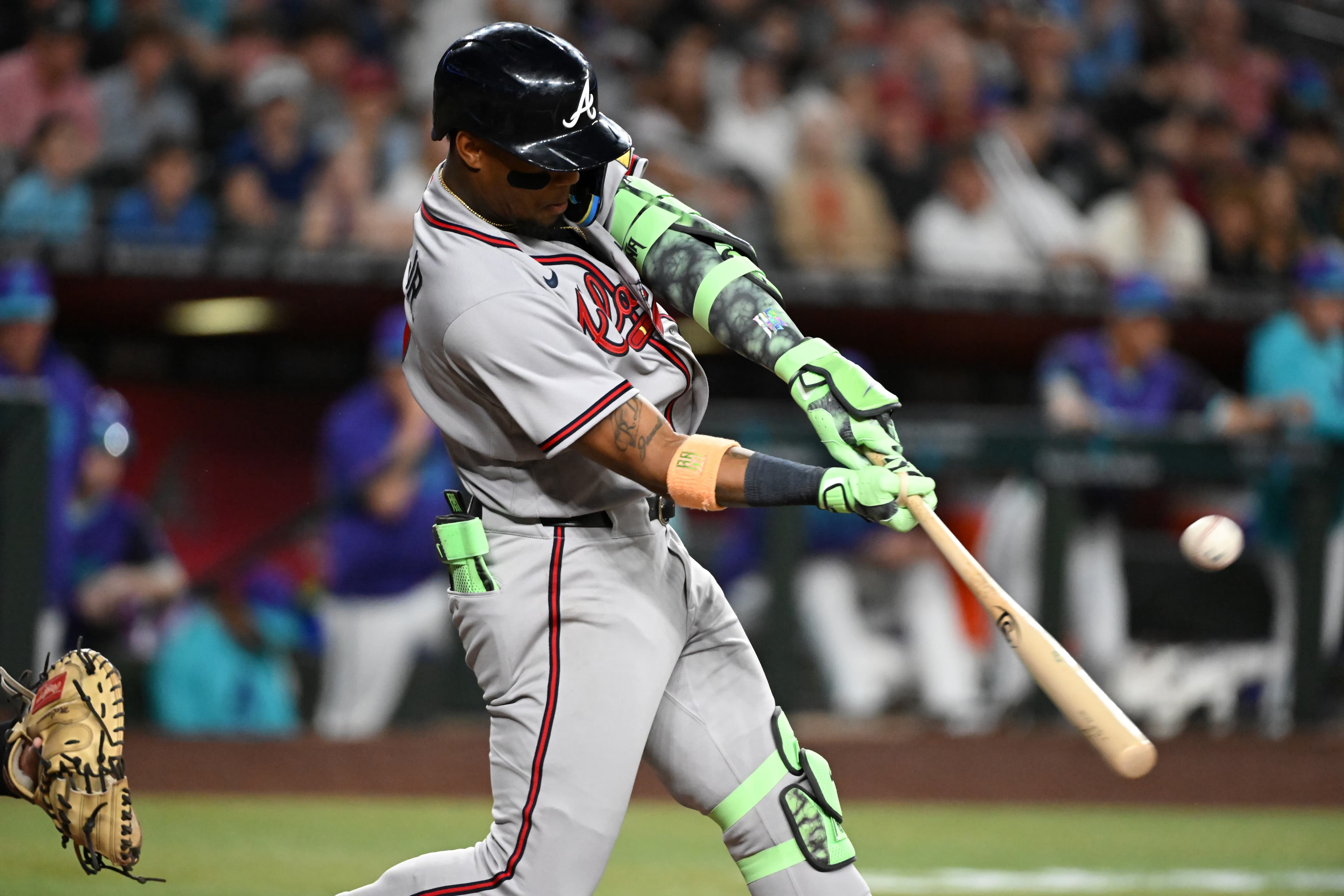 Austin Riley absent, Acuña leading as DH in Diamondbacks series finale