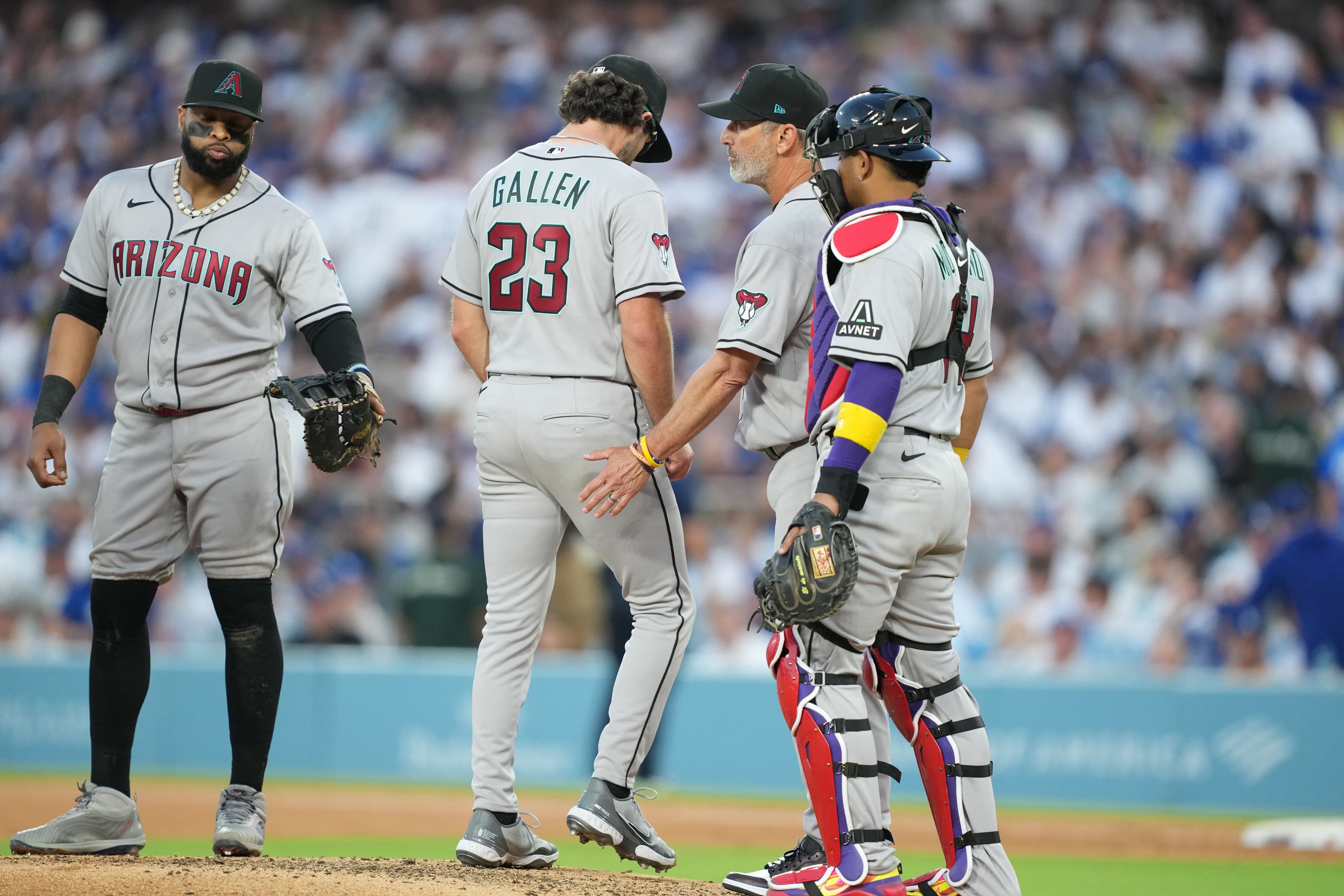 Opening Day! Dodgers 8, Dbacks 2