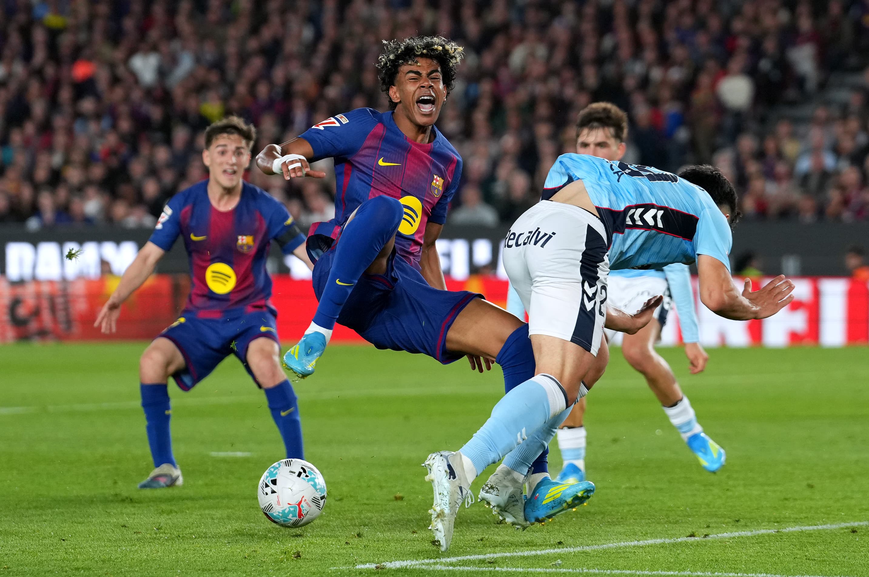 Three talking points from Barcelona 1-0 Celta Vigo as Lamine Yamal suffers injury scoring winner