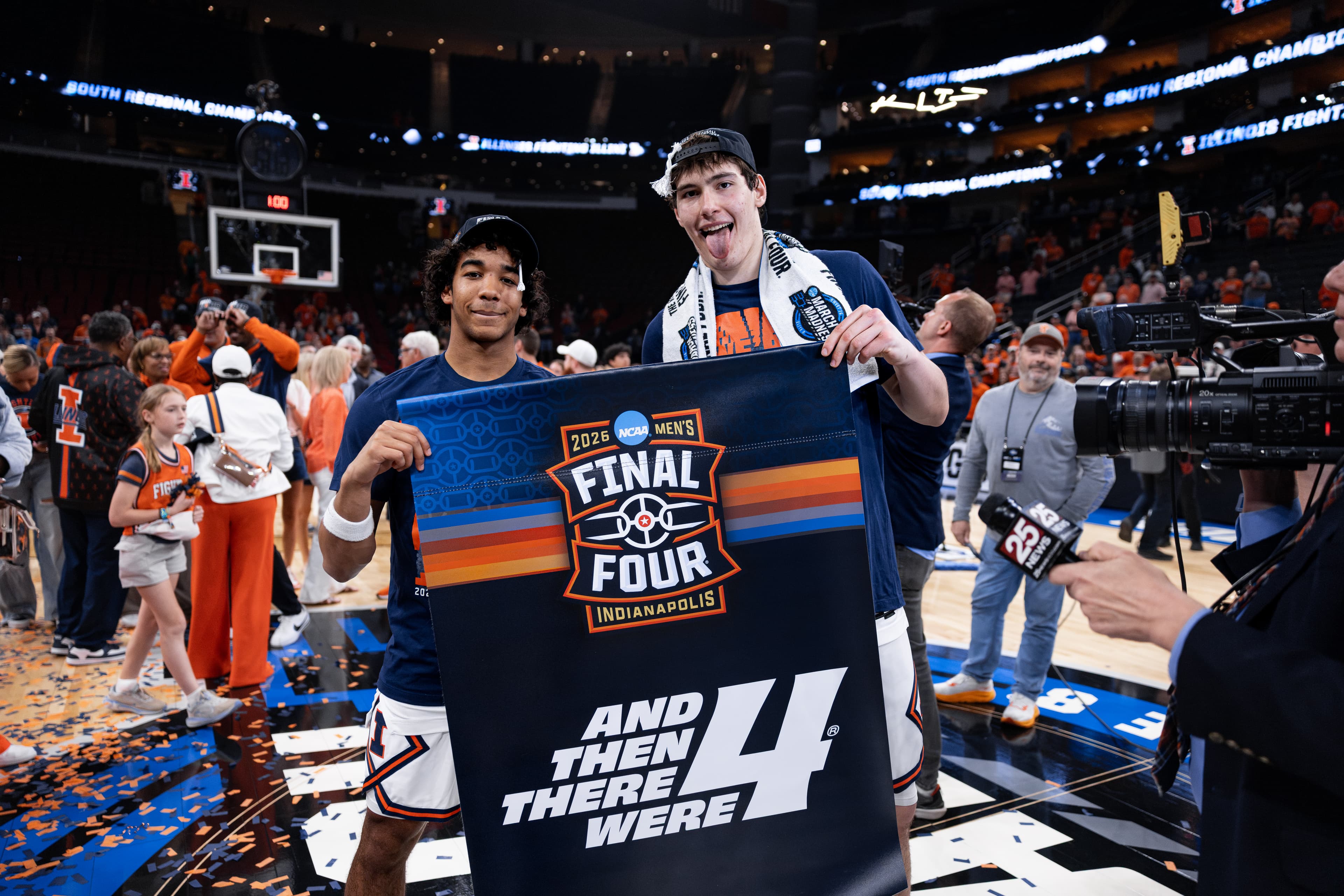 ‘Go win two more games one more time’: Illinois basketball is approaching history